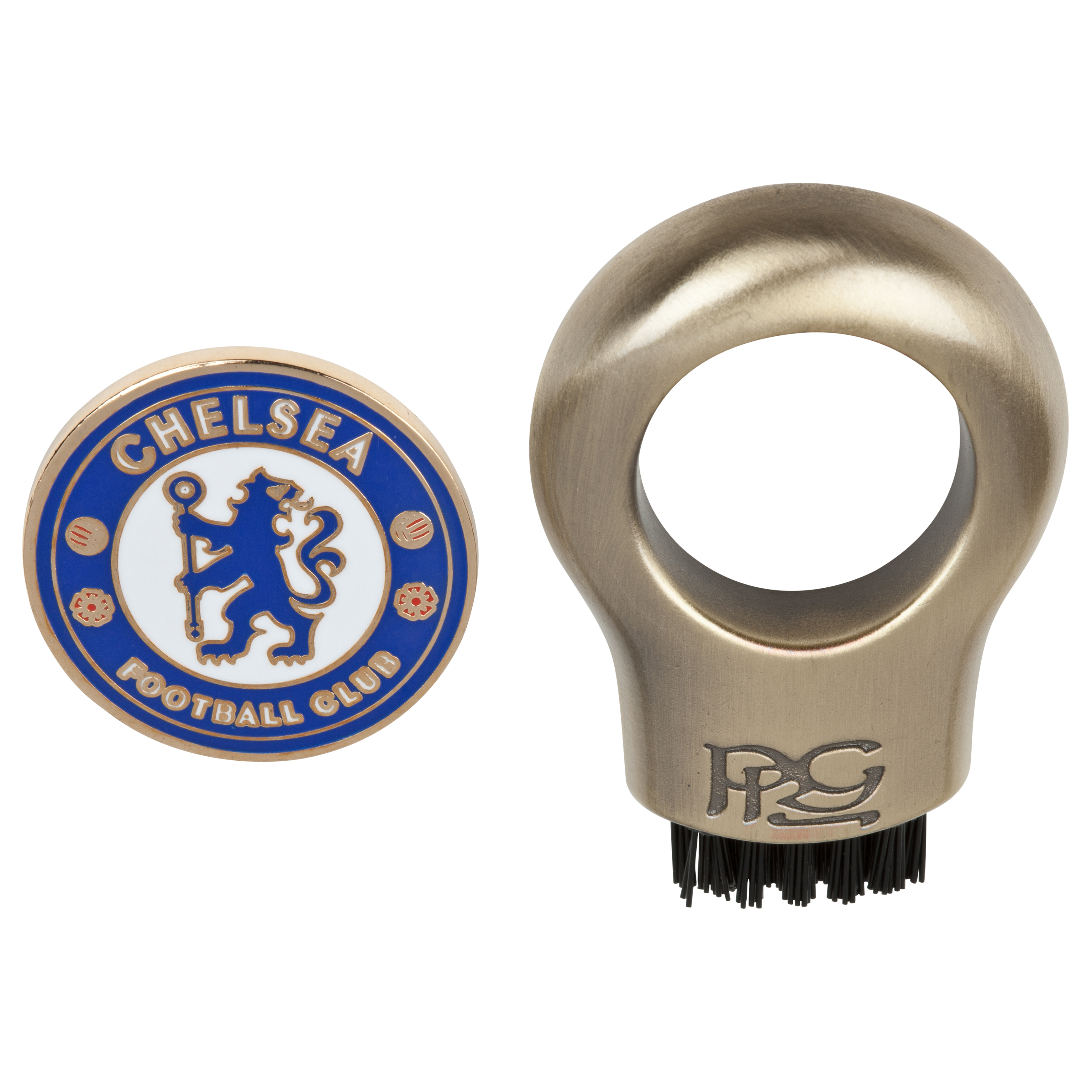 Chelsea Golf Club Cleaning Brush and Marker