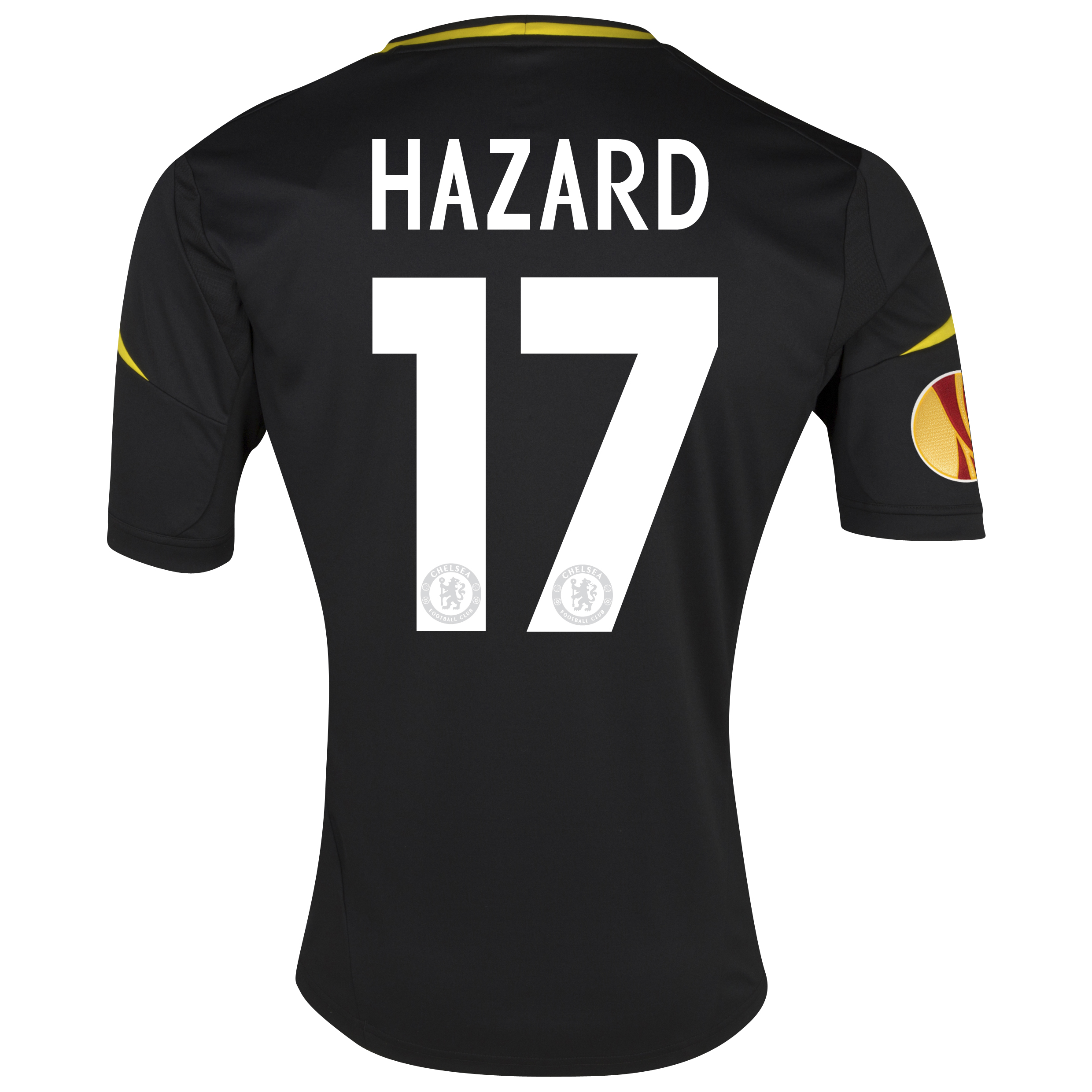 Chelsea UEFA Europa League Third Shirt 2012/13 - Youths with Hazard 17 printing Including Europa Badge