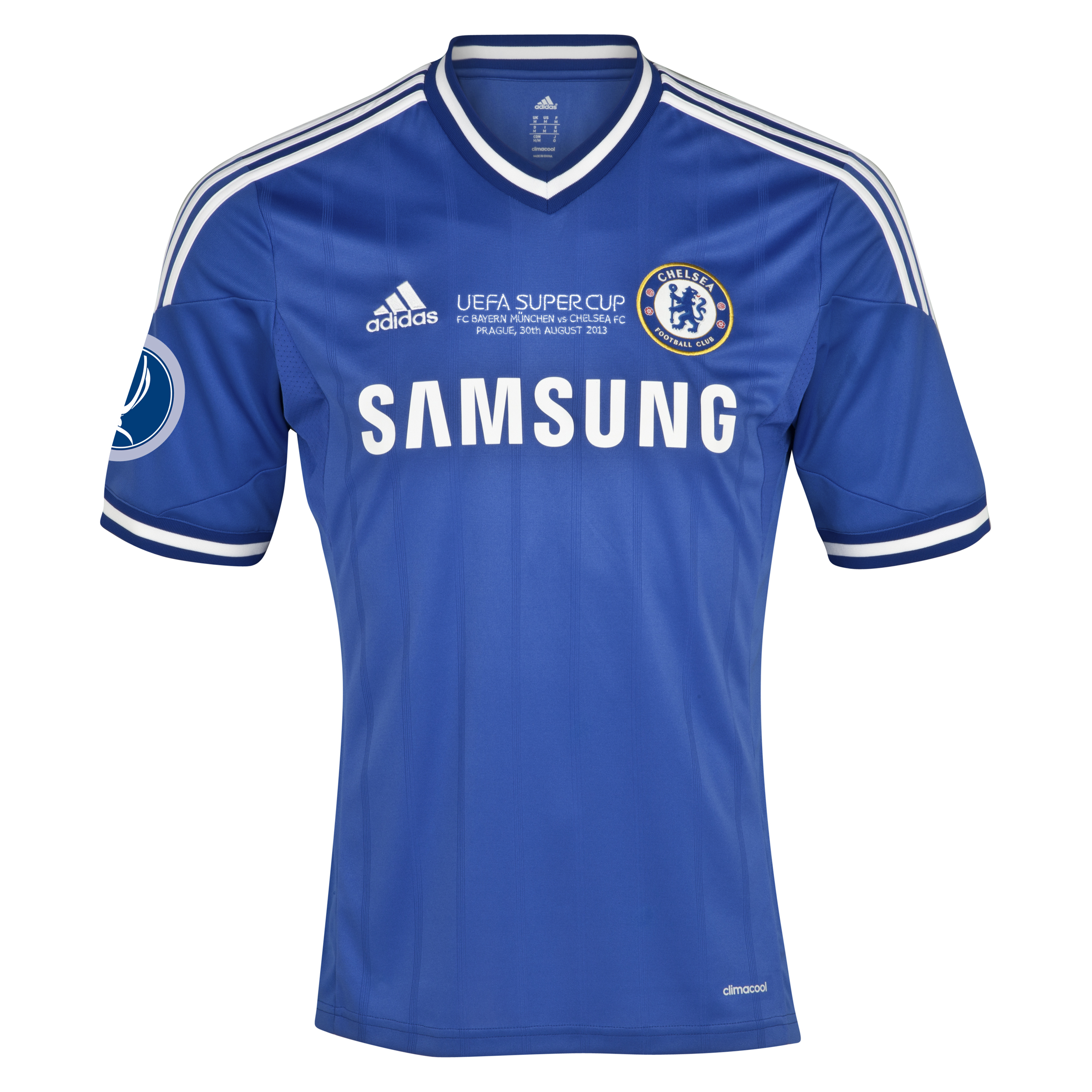 Chelsea Home Shirt 2013/14 - With Super Cup Embroidery