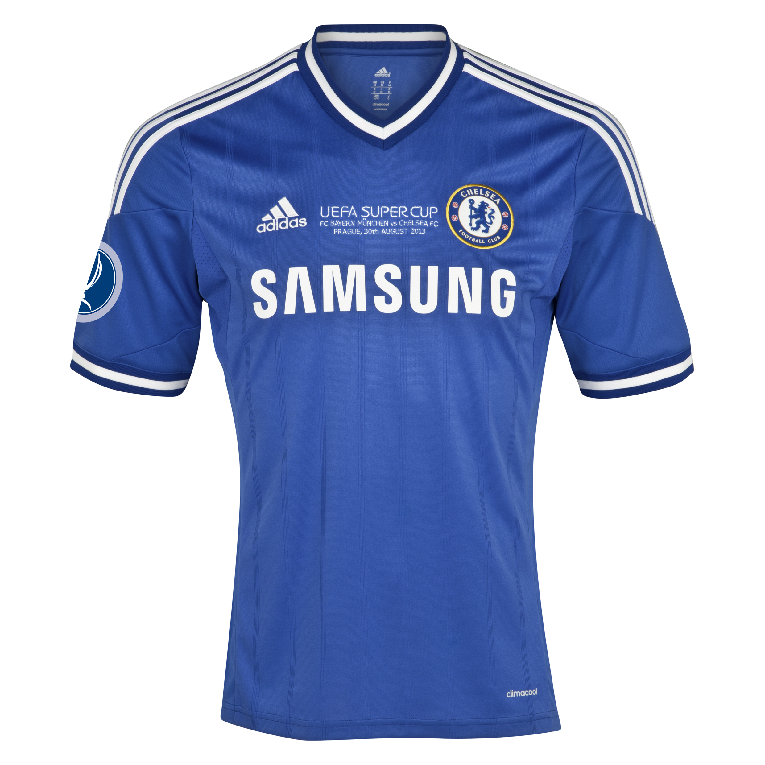 Chelsea Home Shirt 2013/14 - Kids - With Super Cup Embroidery