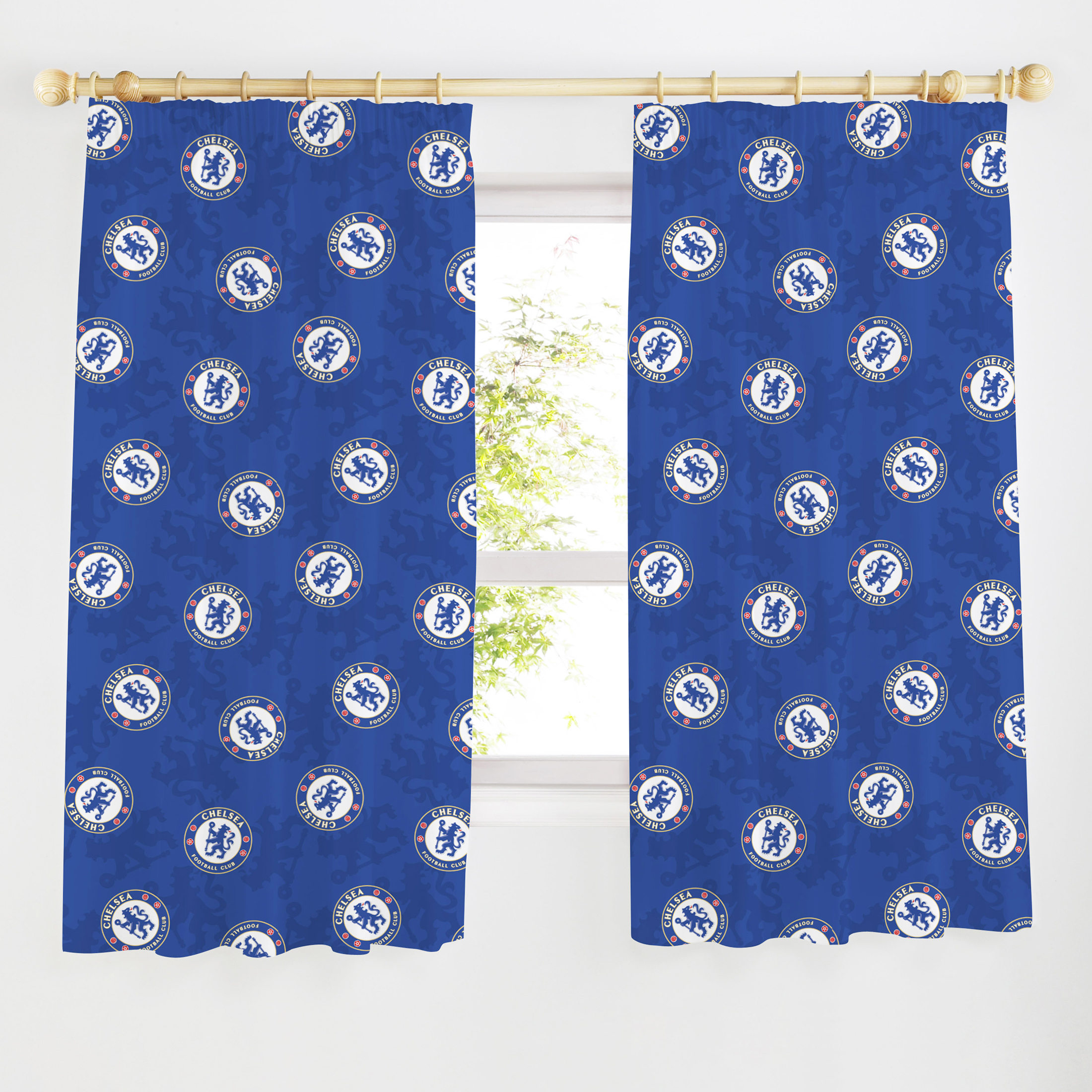 Chelsea Crest Curtains 54 inch