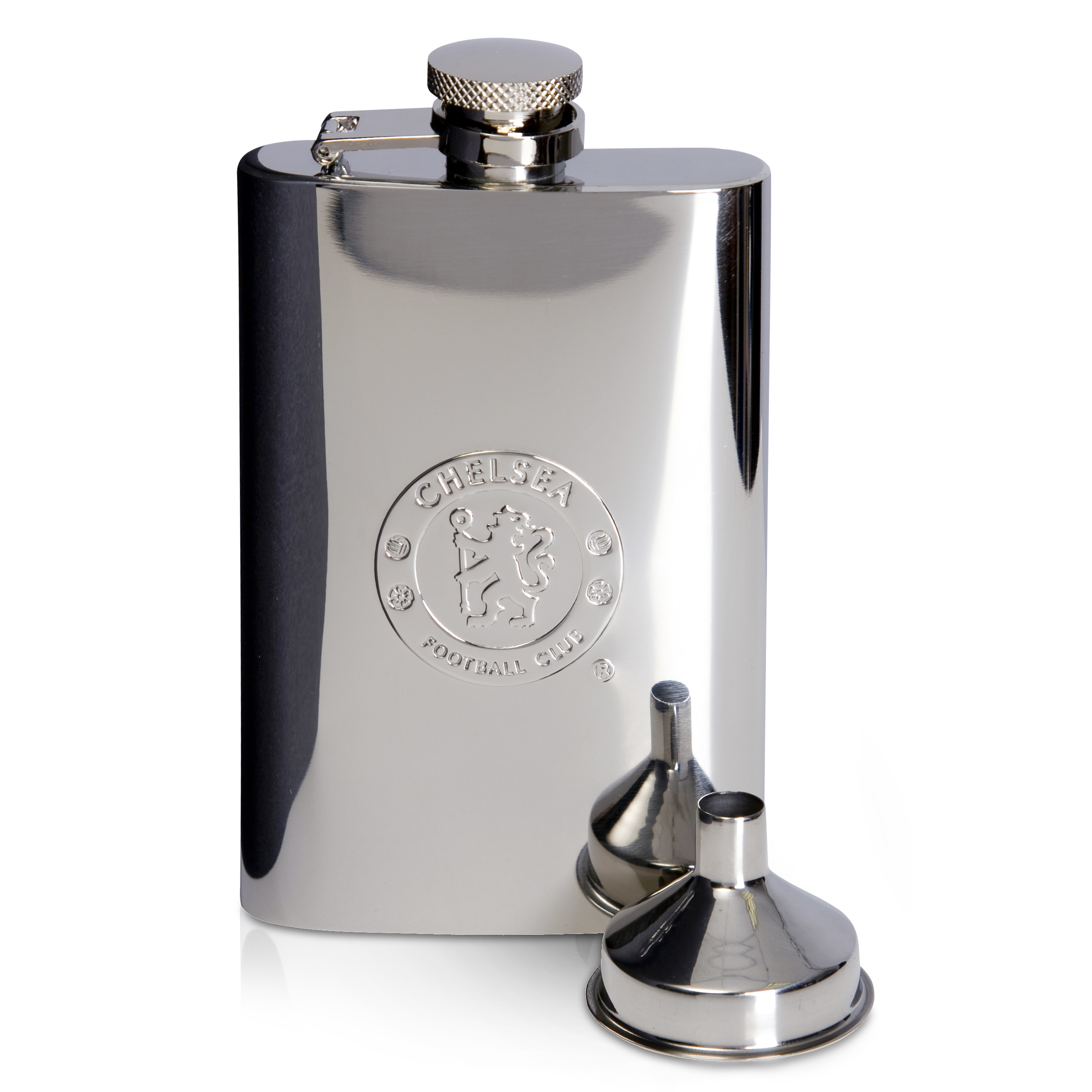 Chelsea Chrome Hip Flask