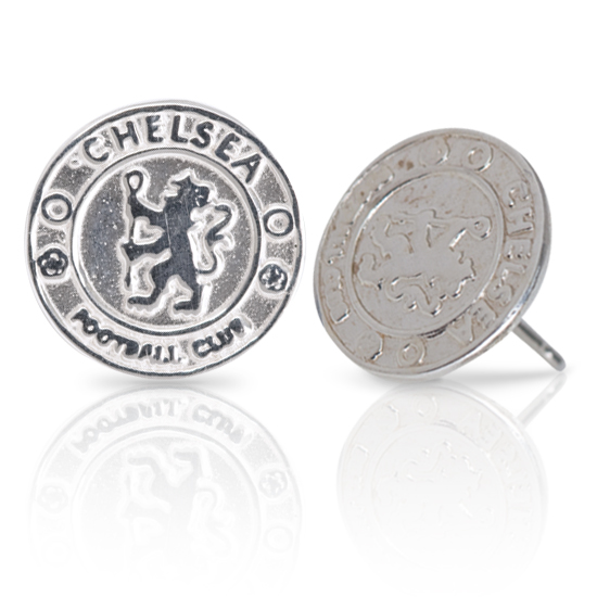 Chelsea Crest Earrings Sterling Silver