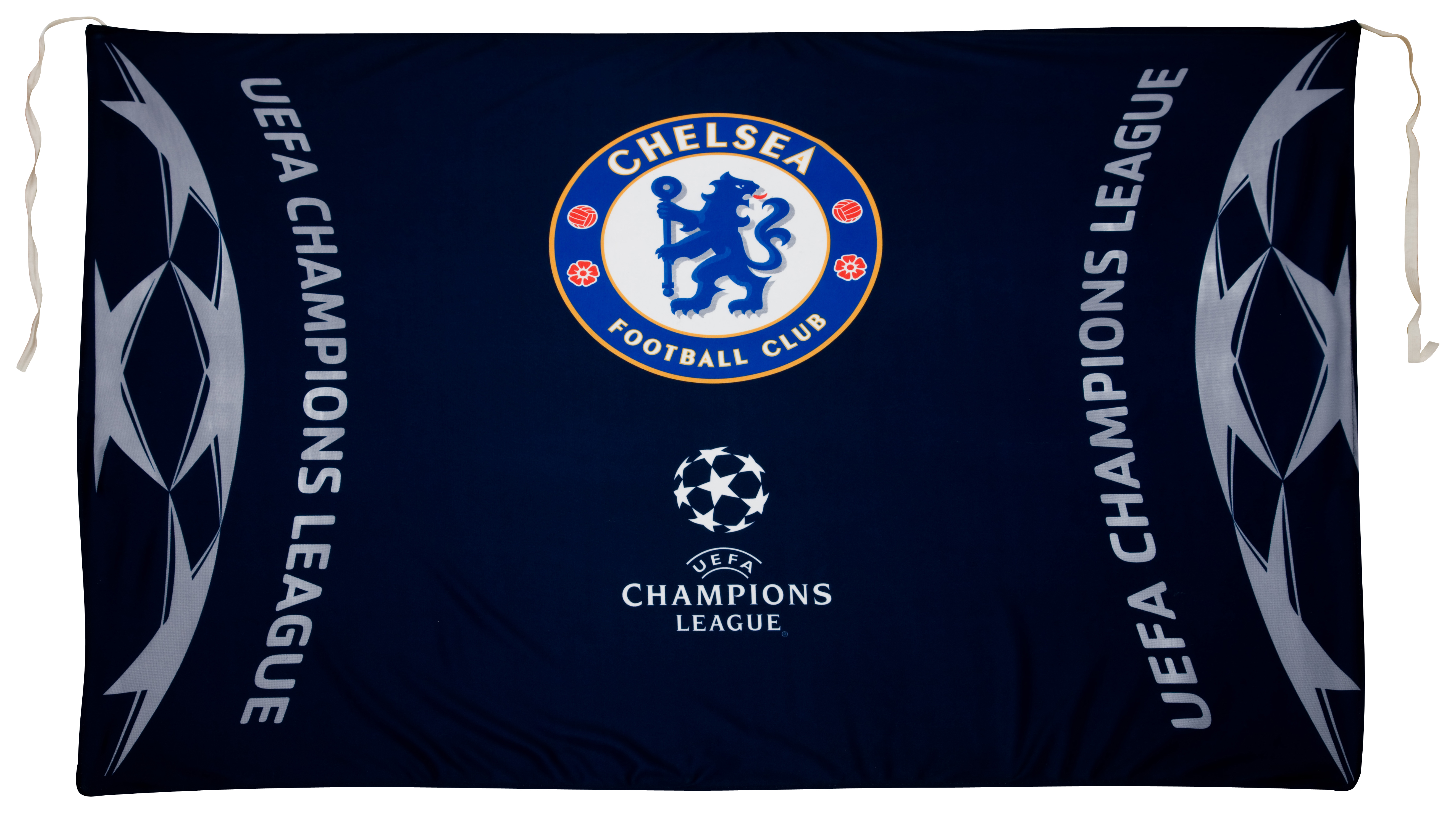 Chelsea UEFA Champions League Printed Flag Navy