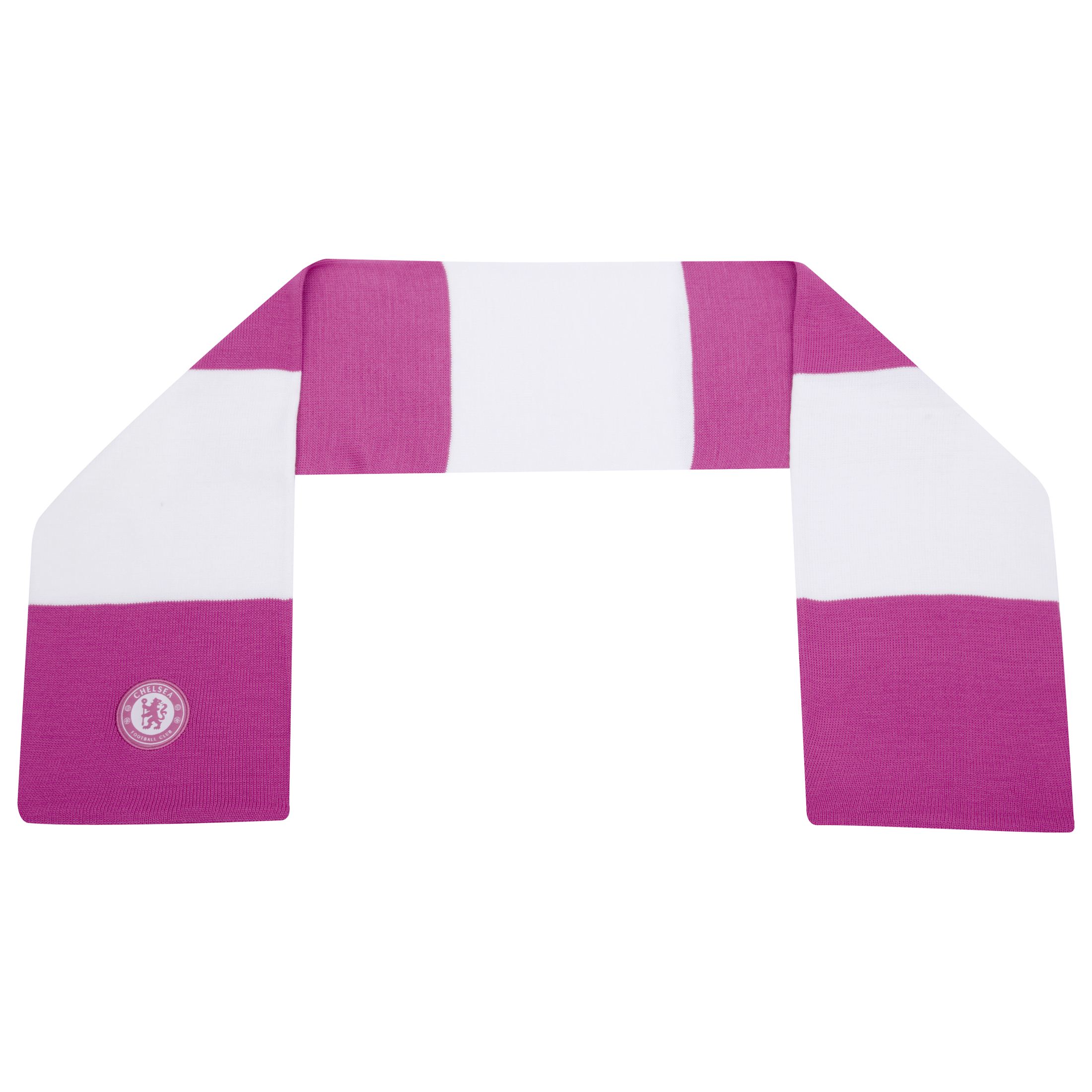 Chelsea Bar Scarf PinkWhite Womens