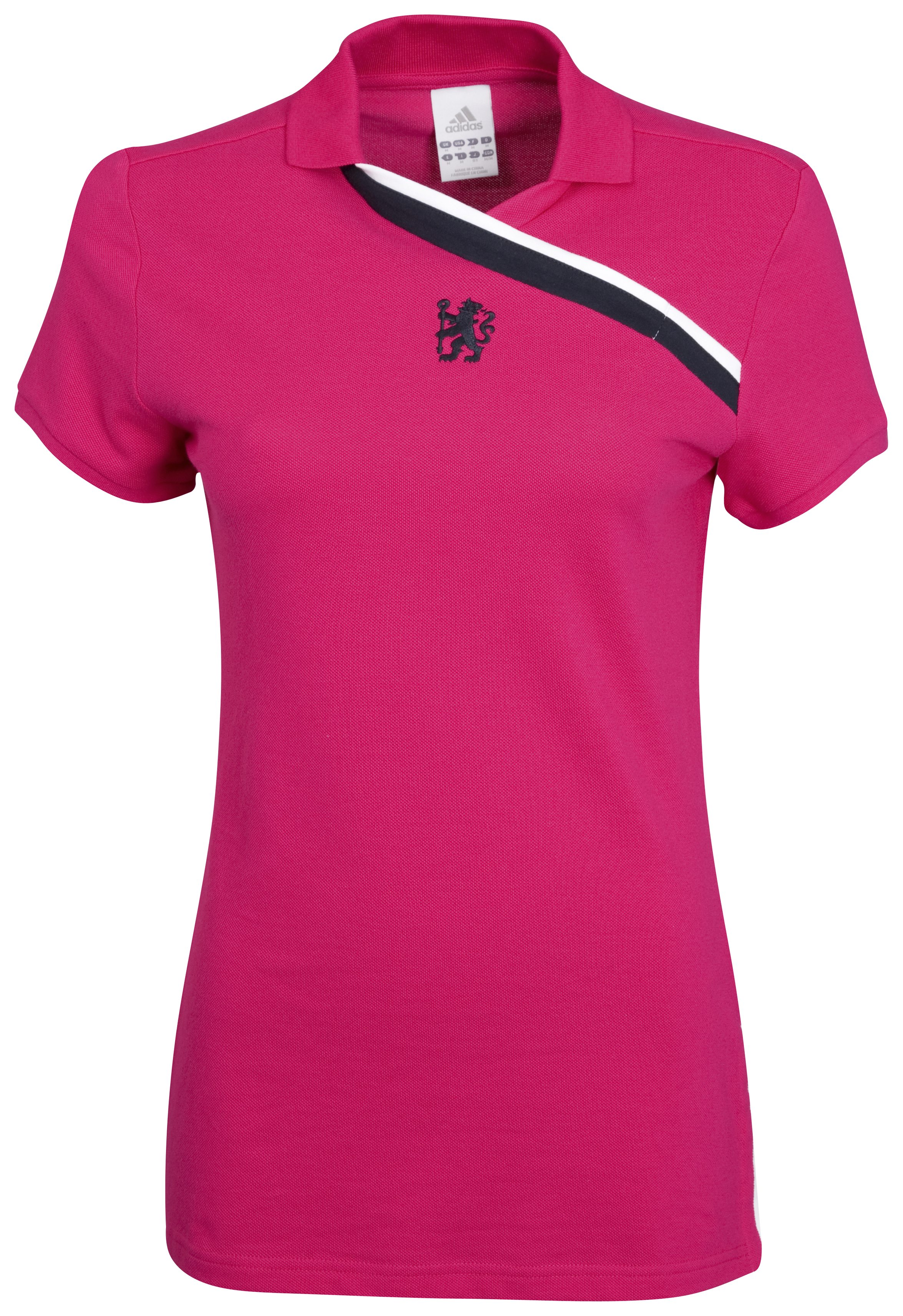Chelsea Essential Polo Pink Buzz/Legend Blue - Womens