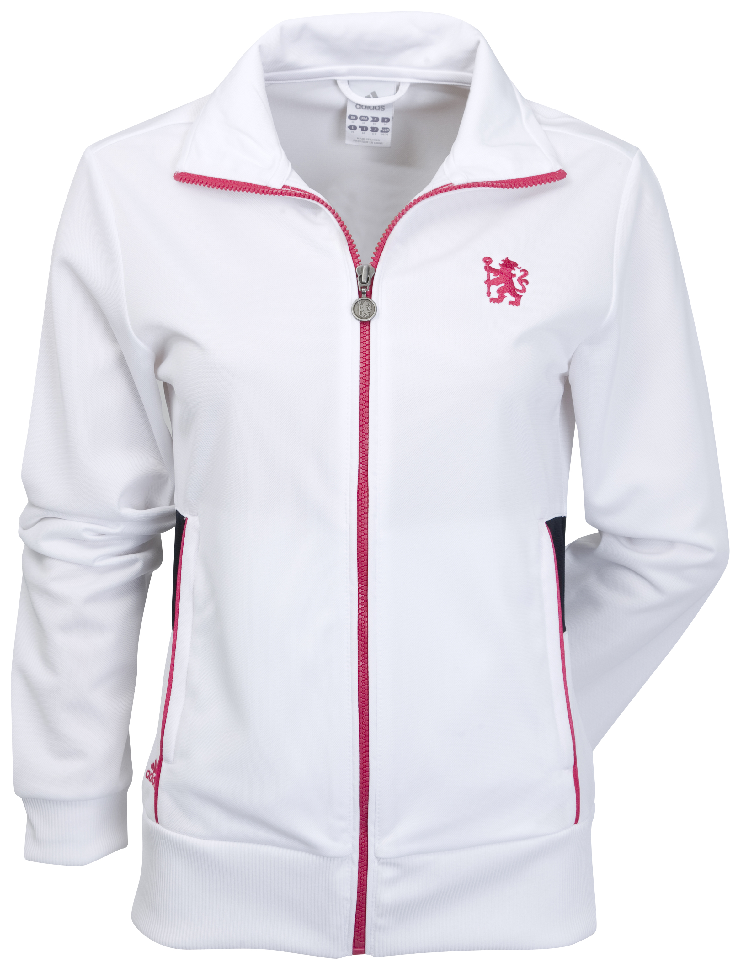 Chelsea Essential Track Jacket WhiteLegend Blue Womens