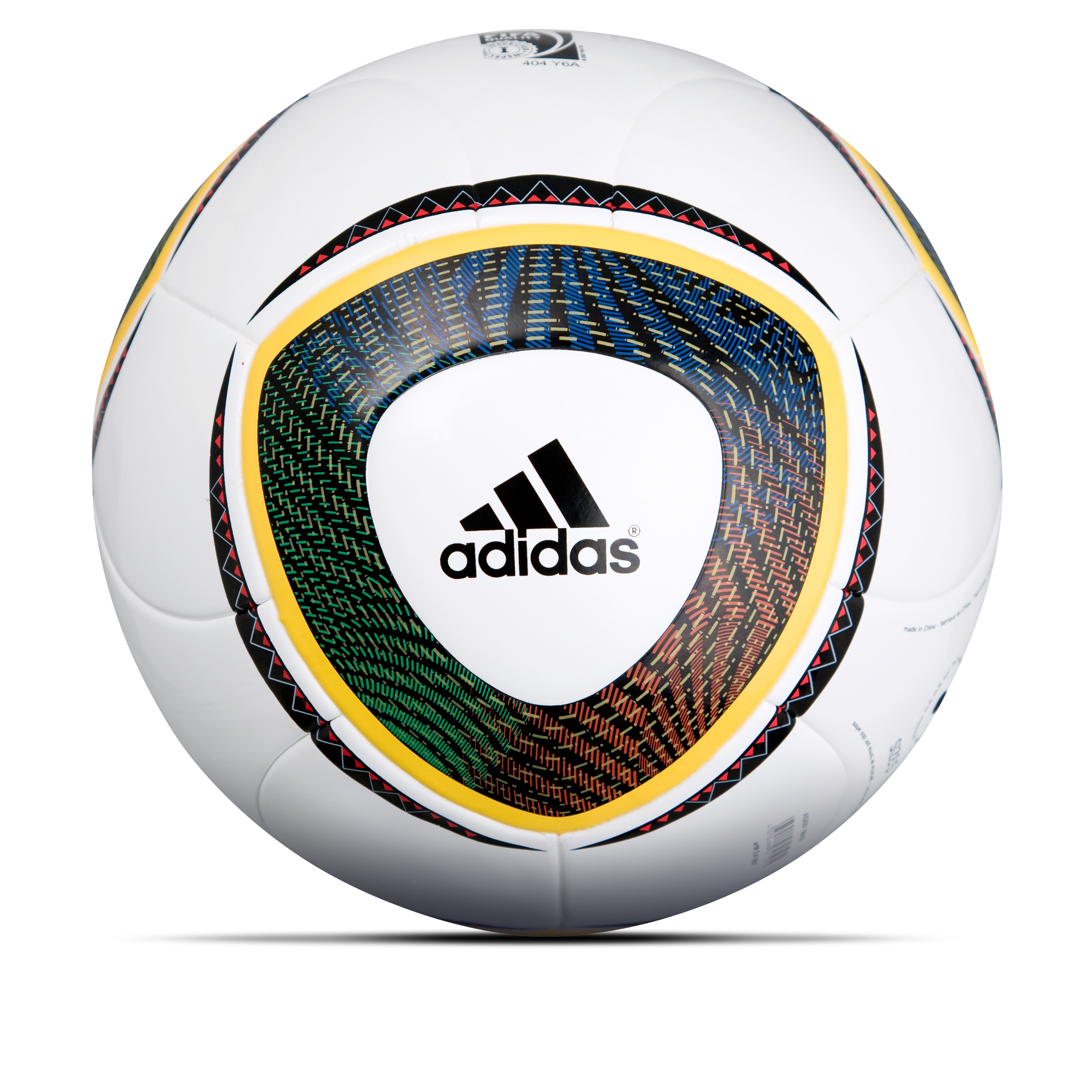 adidas Jabulani World Cup 2010 Football - Boxed - White/Black/Yellow