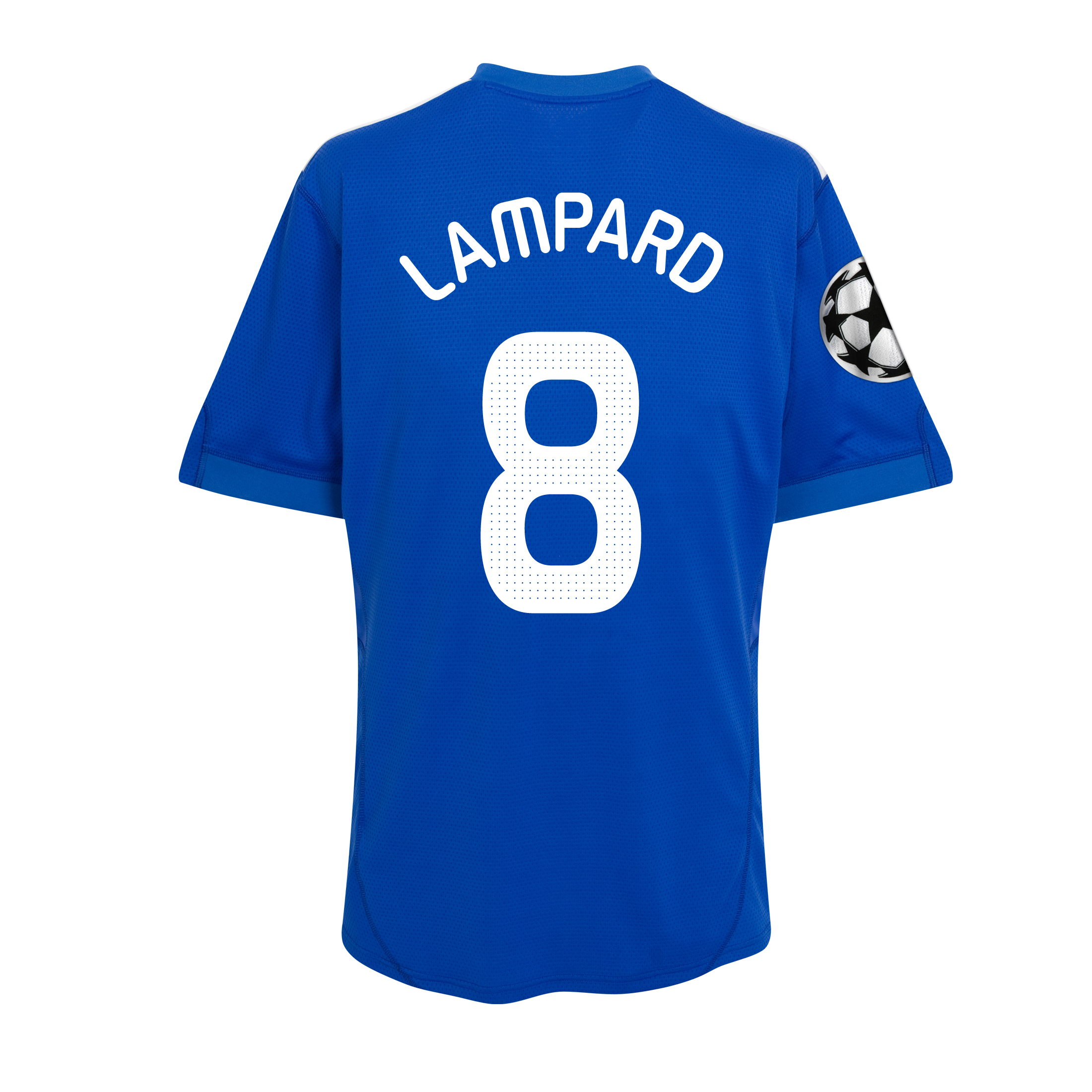 Chelsea UEFA Champions League Home Shirt 200910 with Lampard 8 printing Kids