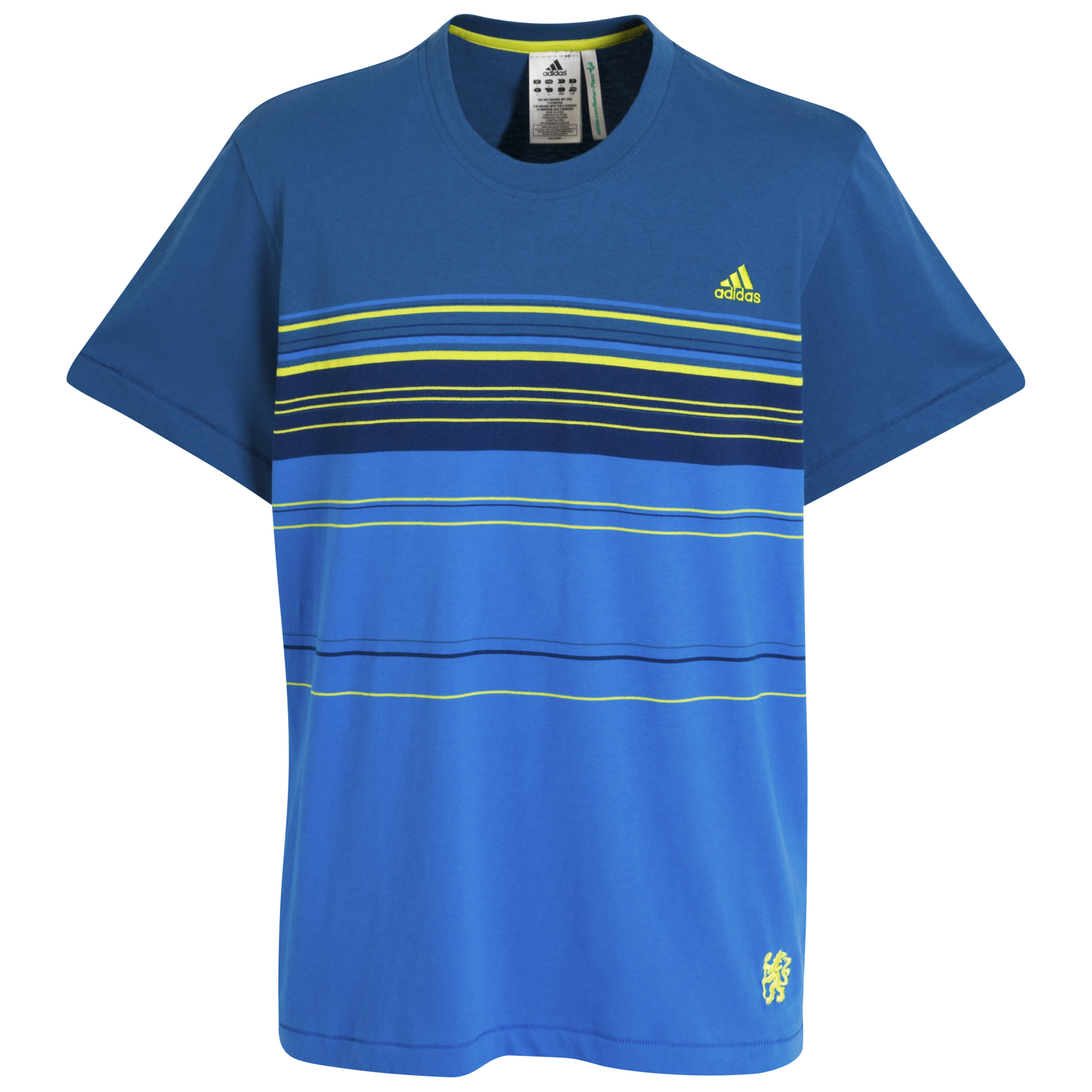 adidas Chelsea Stripe T-Shirt - Signal B