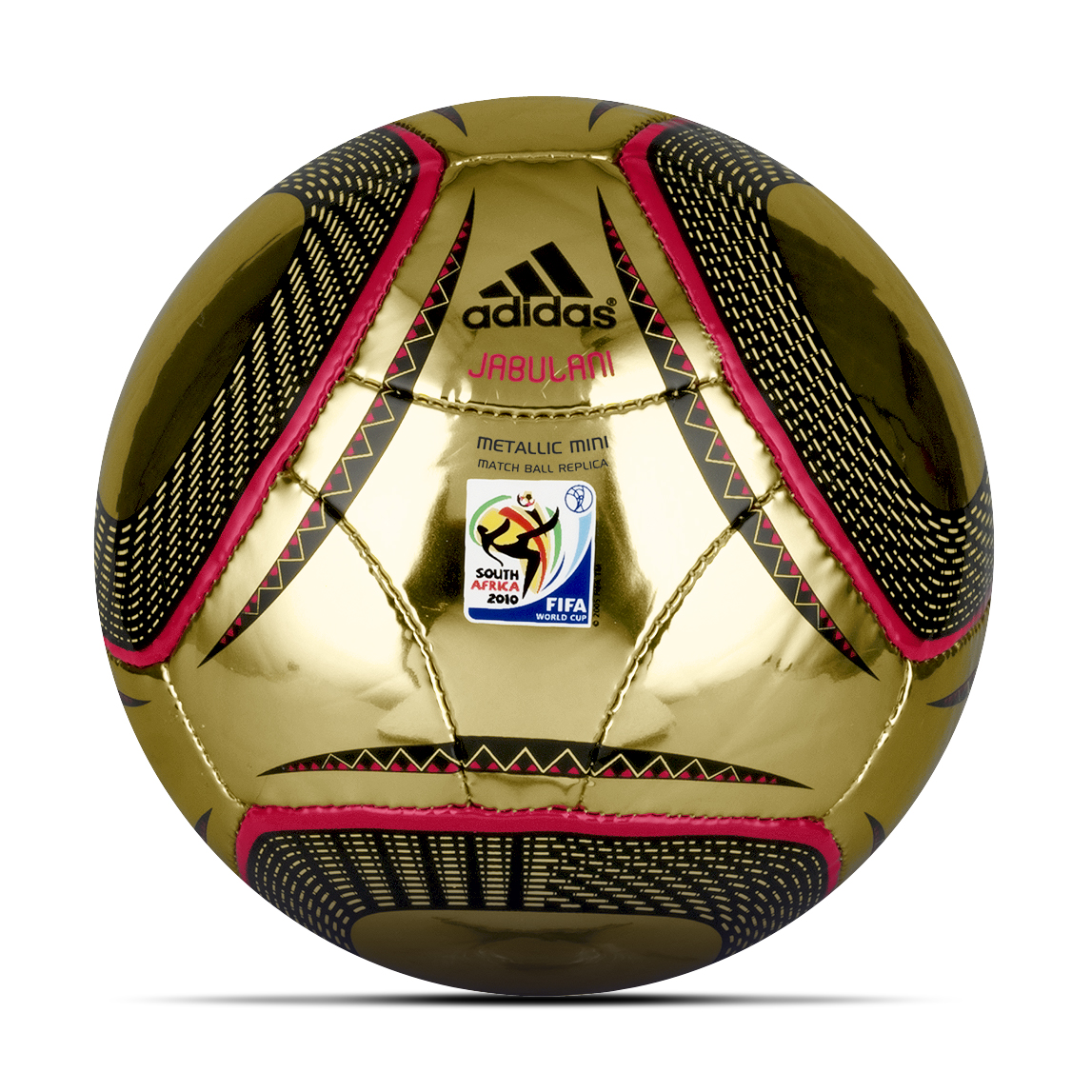 adidas World Cup 2010 Metallic Miniball Size 1