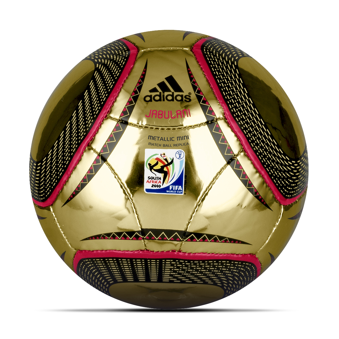 adidas World Cup 2010 Metallic Miniball Size 1