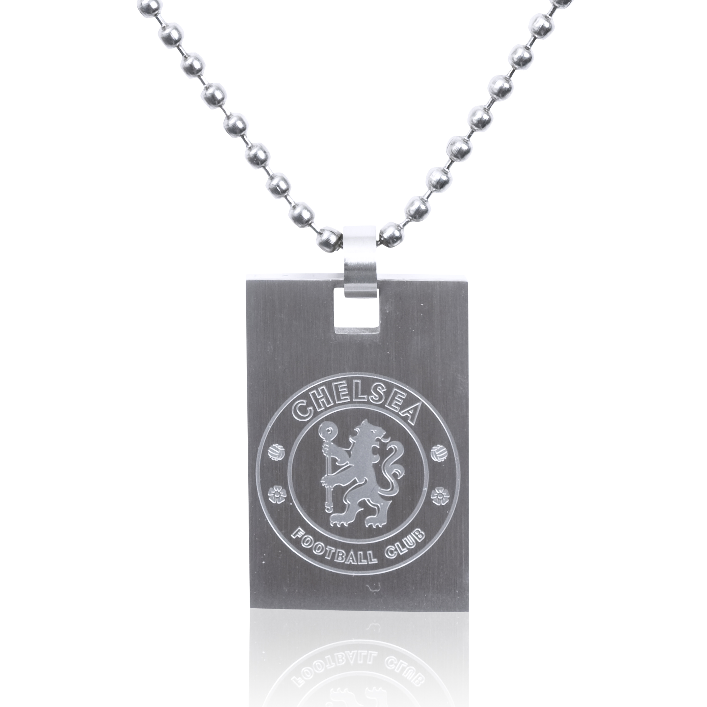 Chelsea Crest Dog Tag and Chain Stainless Steel