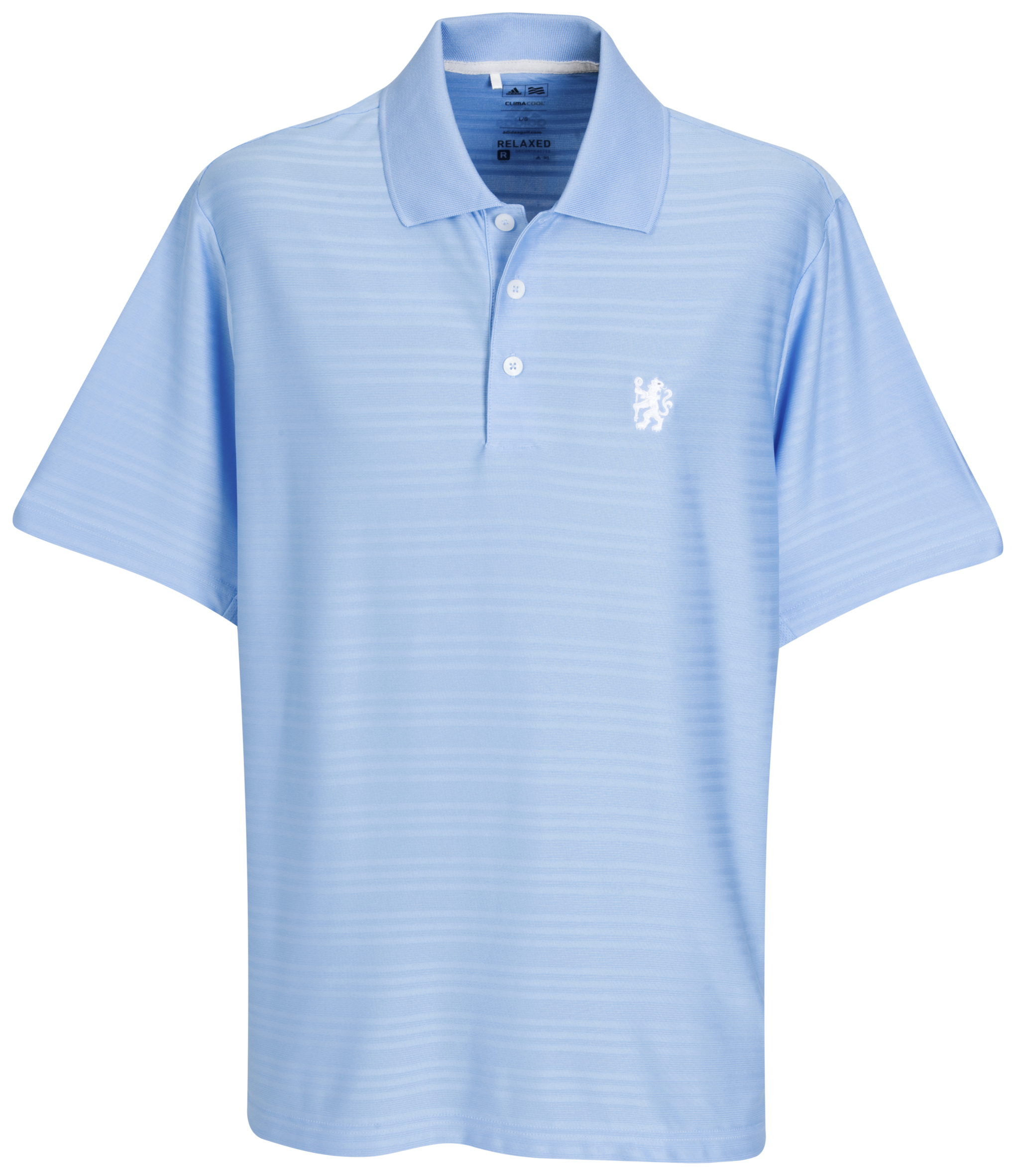 adidas Chelsea ClimaCool Textured Solid Polo Tide