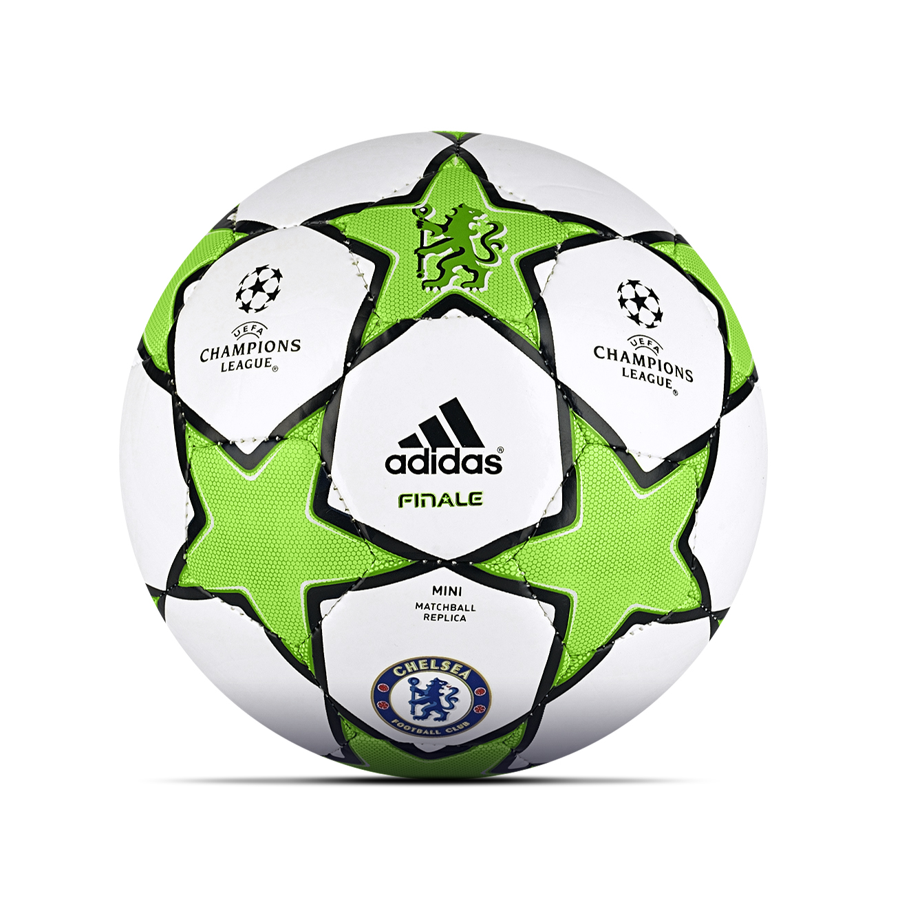 adidas Finale 10 UEFA Champions League Chelsea Miniball Size 1 White