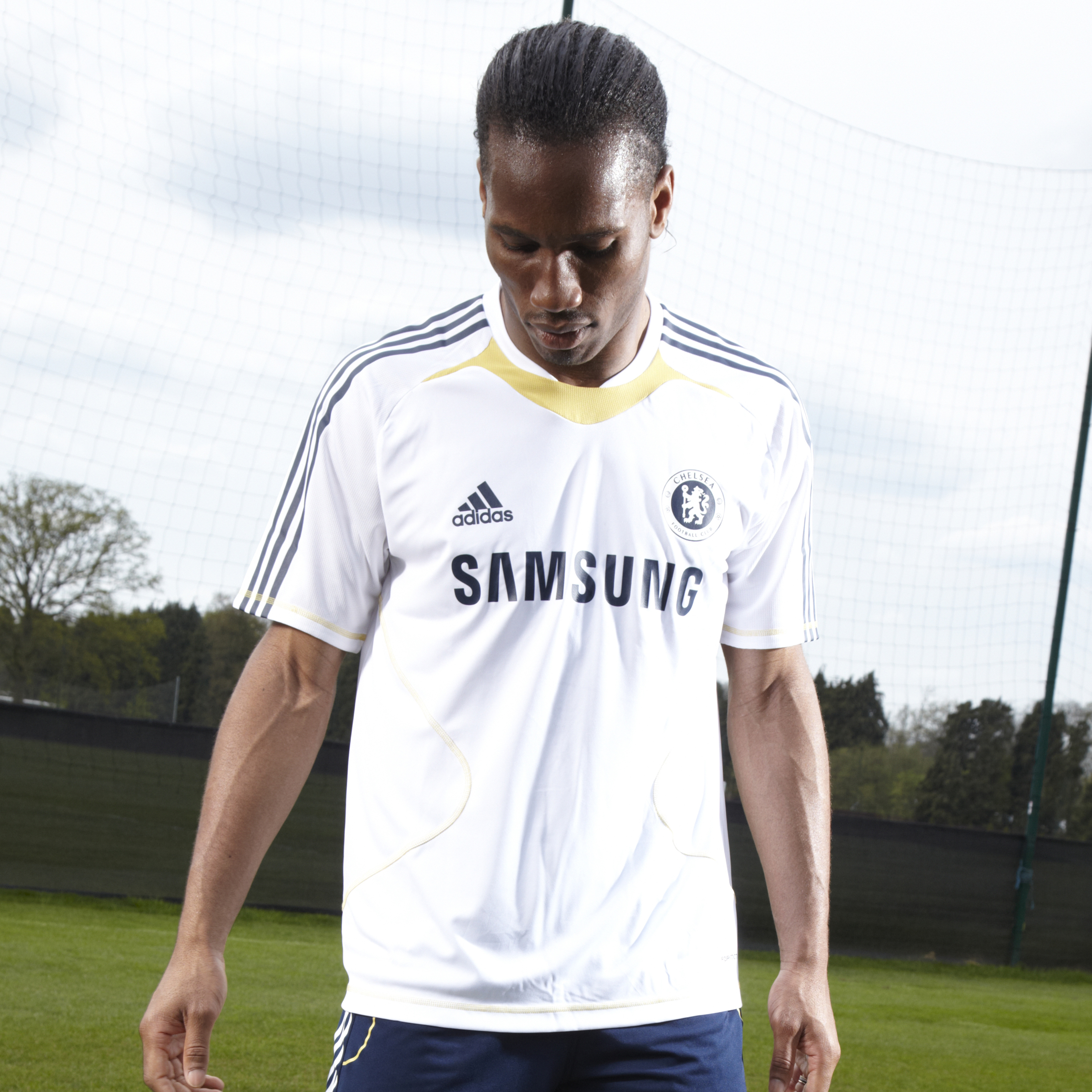 Chelsea Training Jersey White Kids