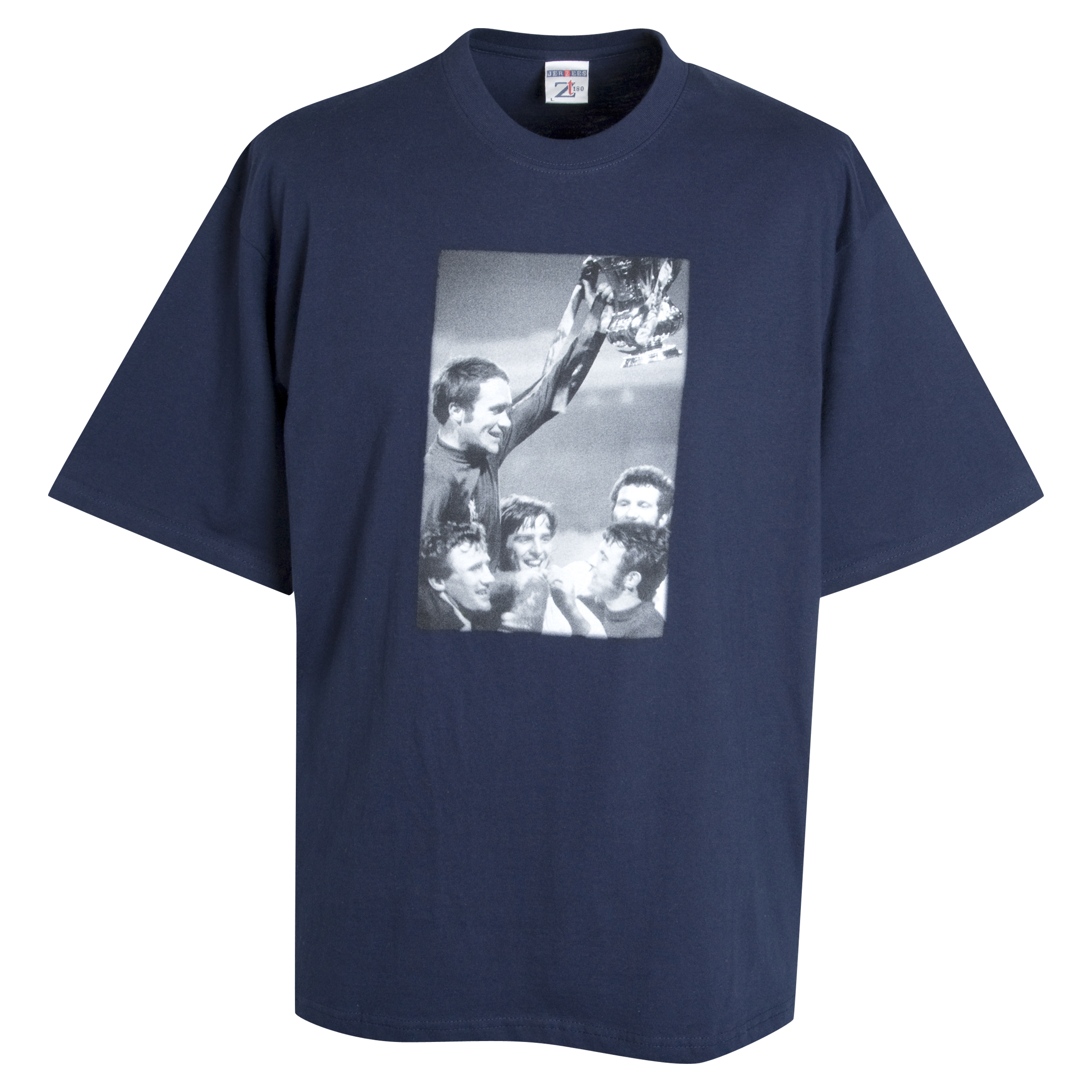 Chelsea 40th Anniversary FA Cup Win 1970 T Shirt Navy