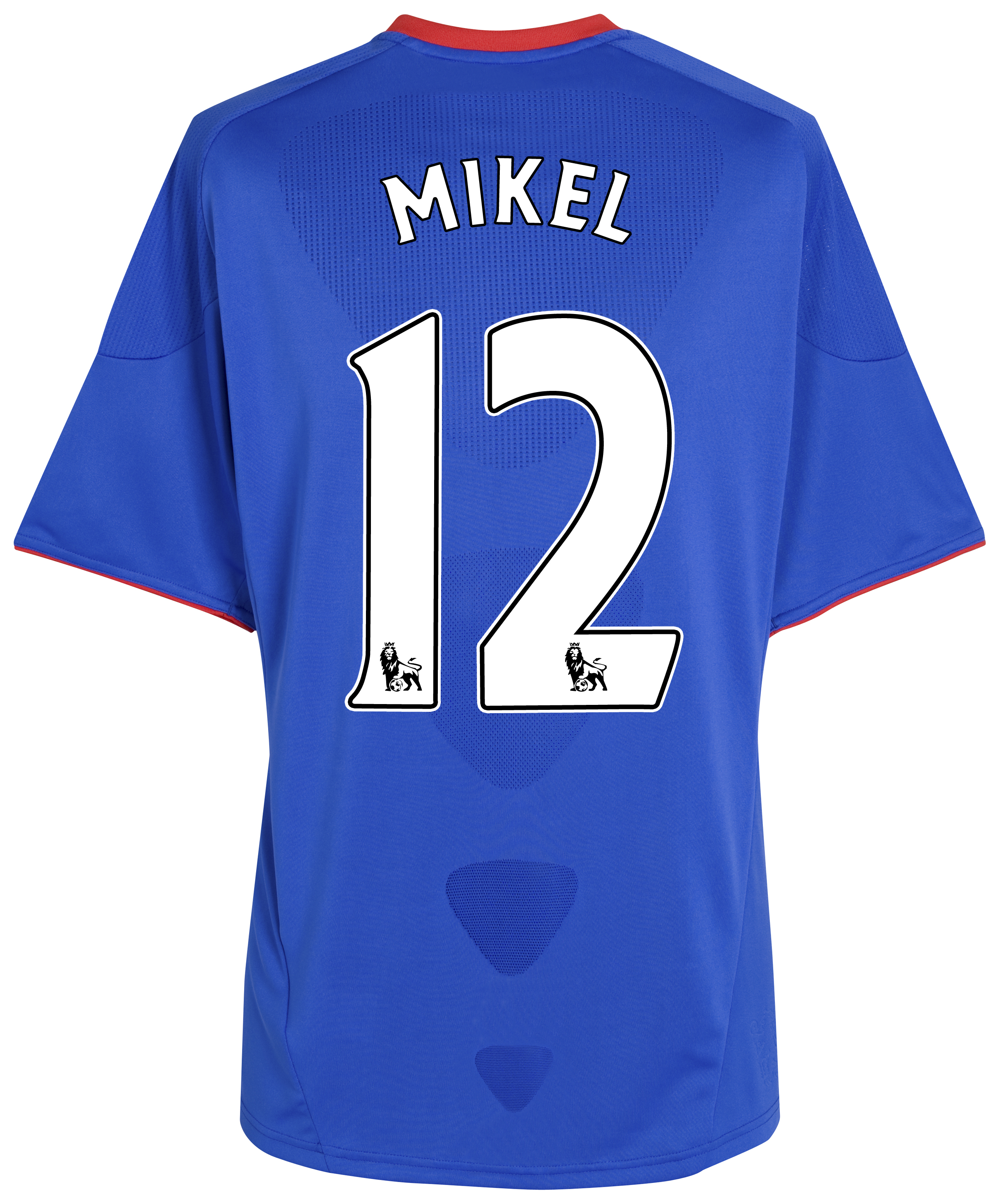 Chelsea Home Shirt 201011 with Mikel 12 printing