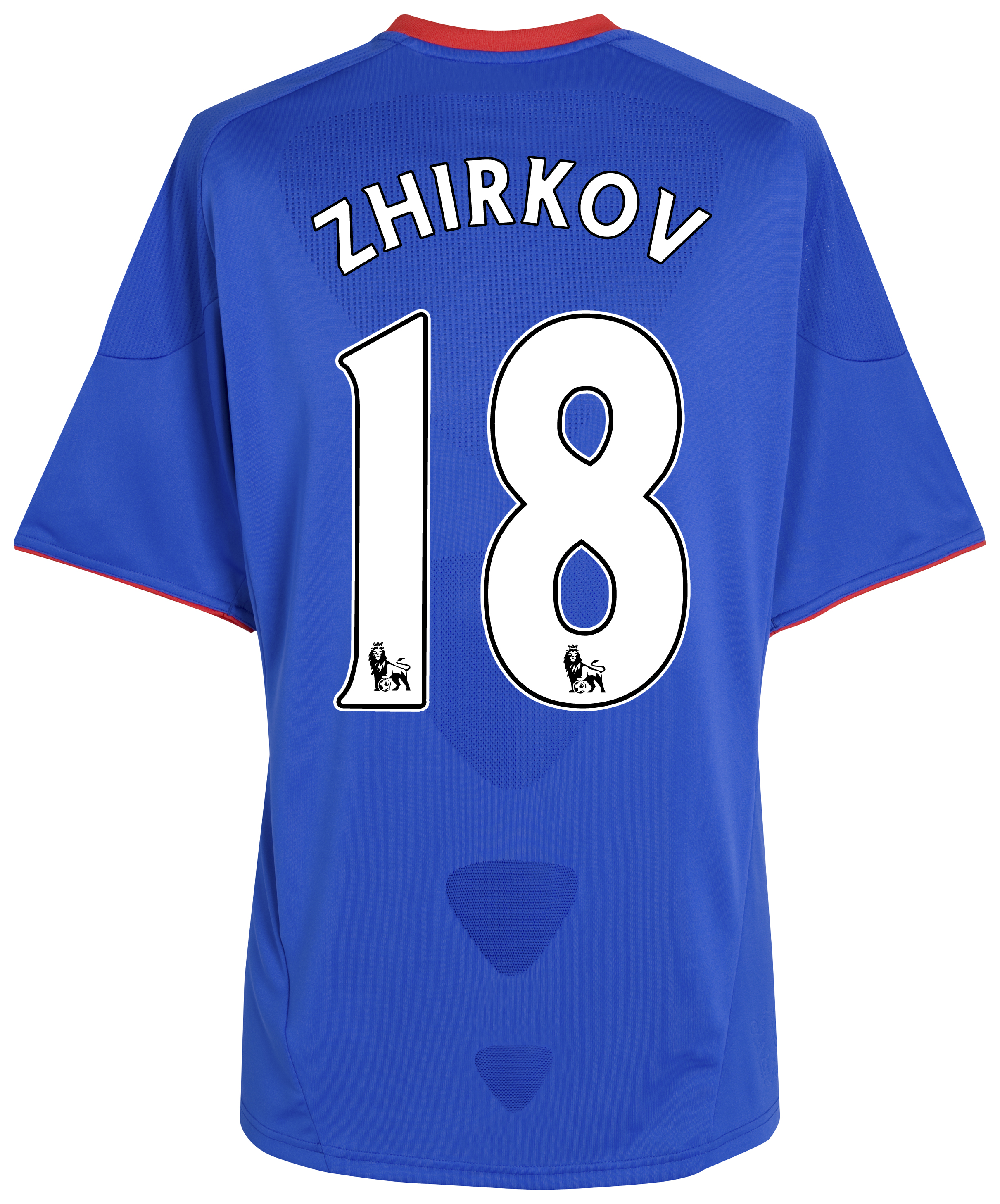 Chelsea Home Shirt 201011 with Zhirkov 18 printing