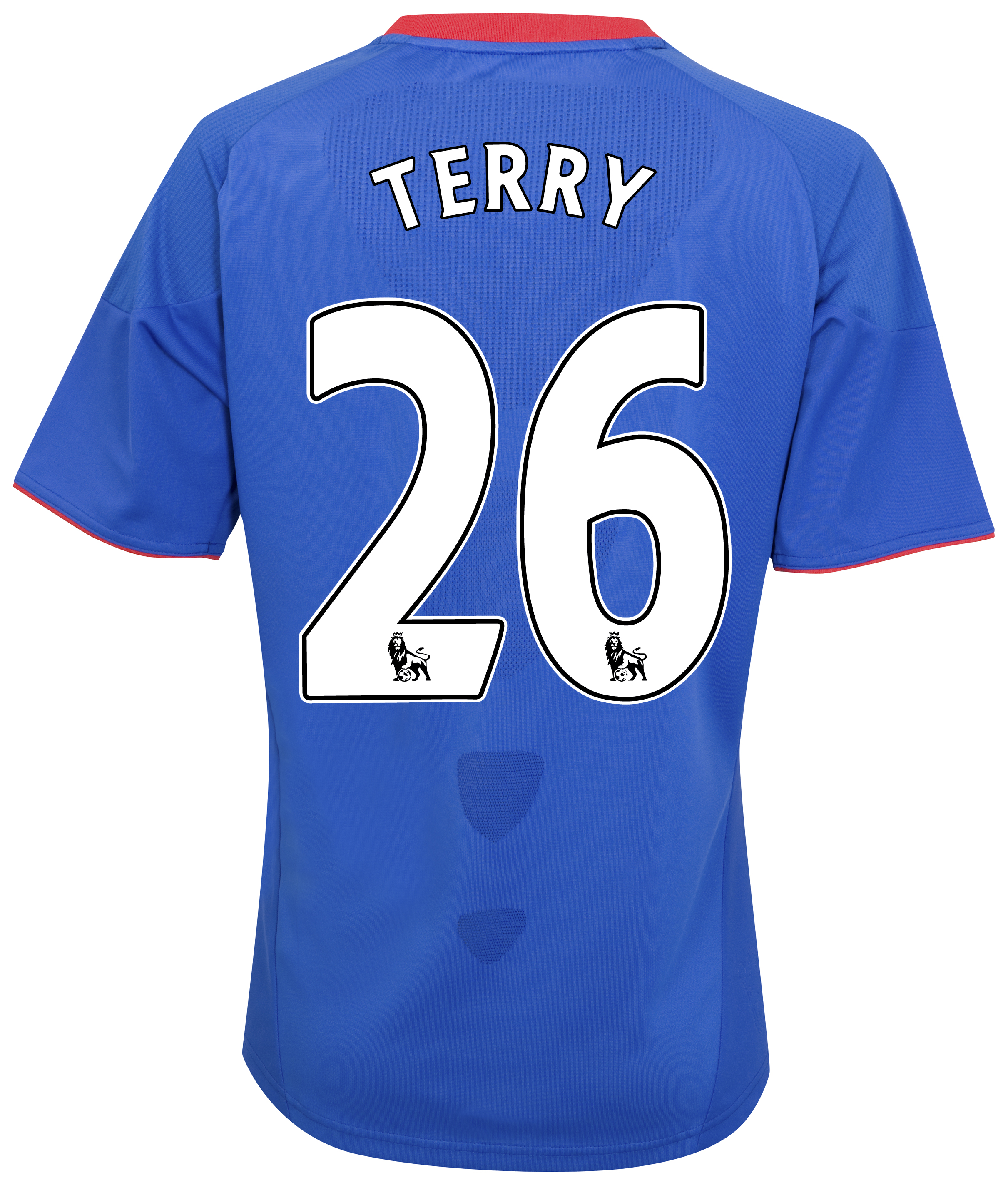 Chelsea Home Shirt 201011 with Terry 26 printing Womens