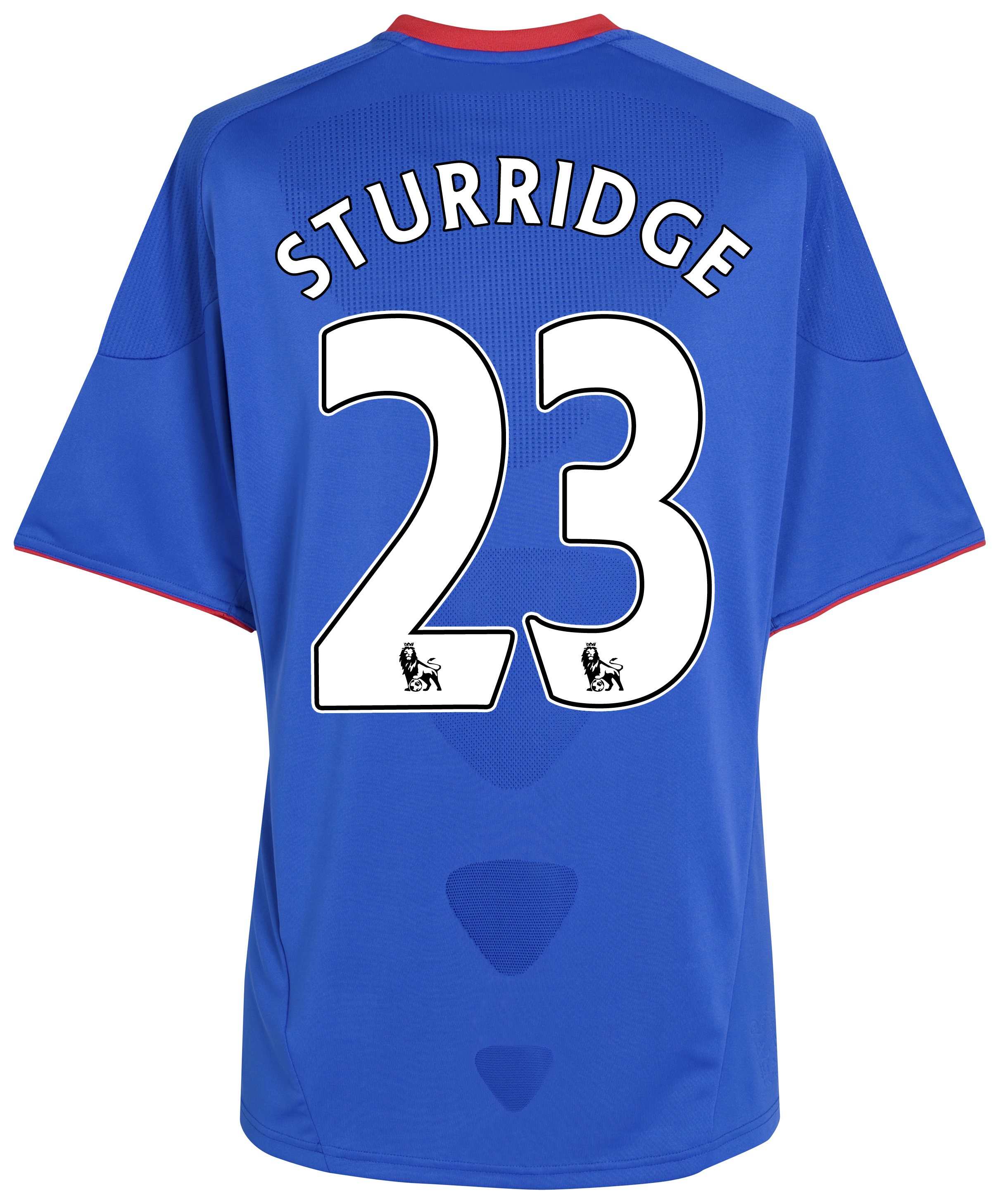 Chelsea Home Shirt 201011 with Sturridge 23 printing Outsize