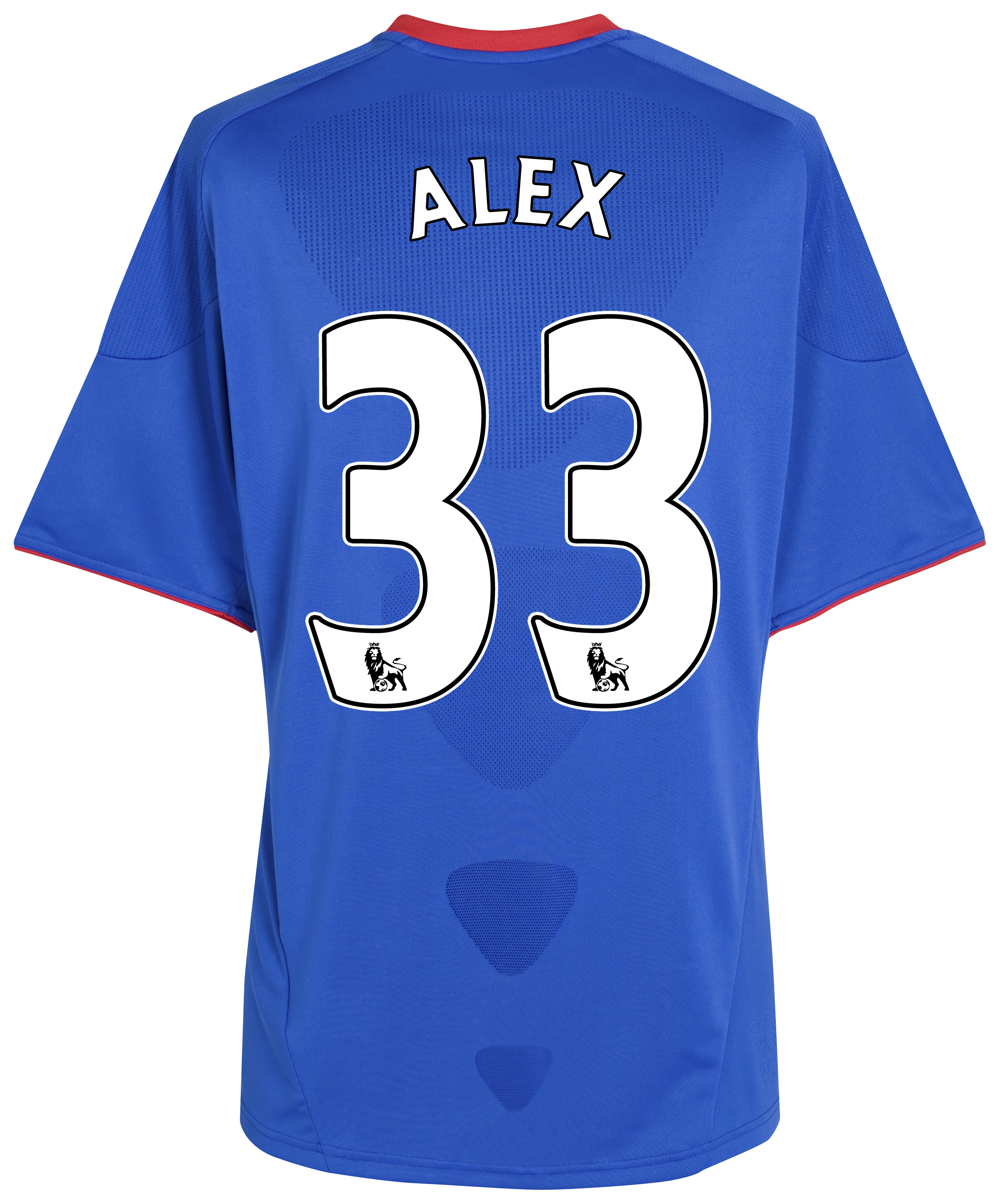Chelsea Home Shirt 201011 with Alex 33 printing Kids