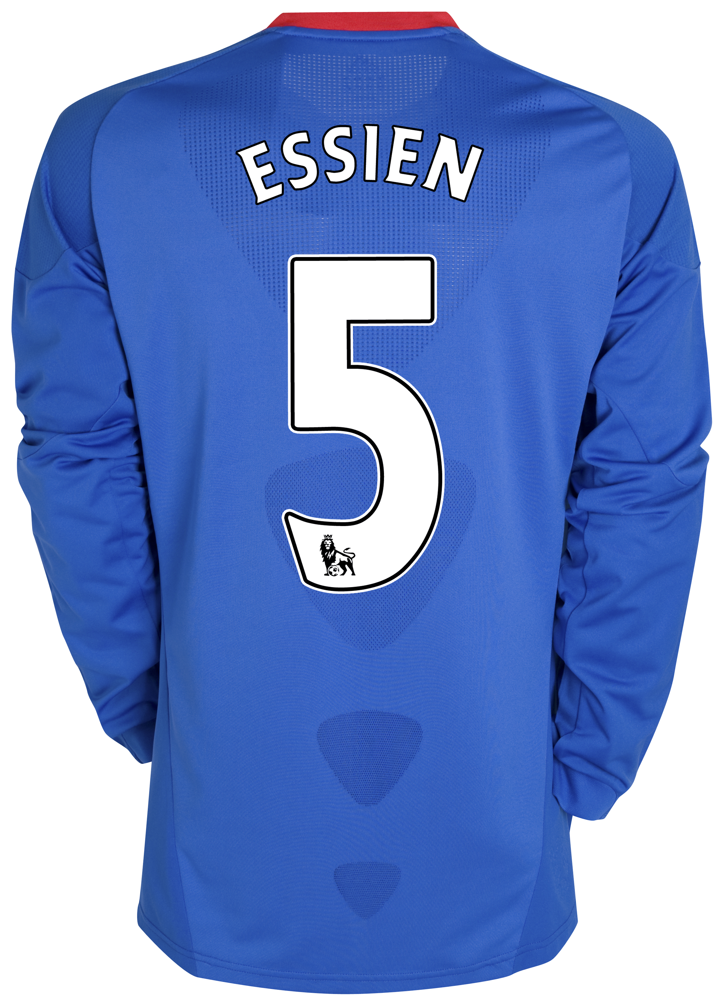 Chelsea Home Shirt 201011 with Essien 5 printing Long Sleeve Kids