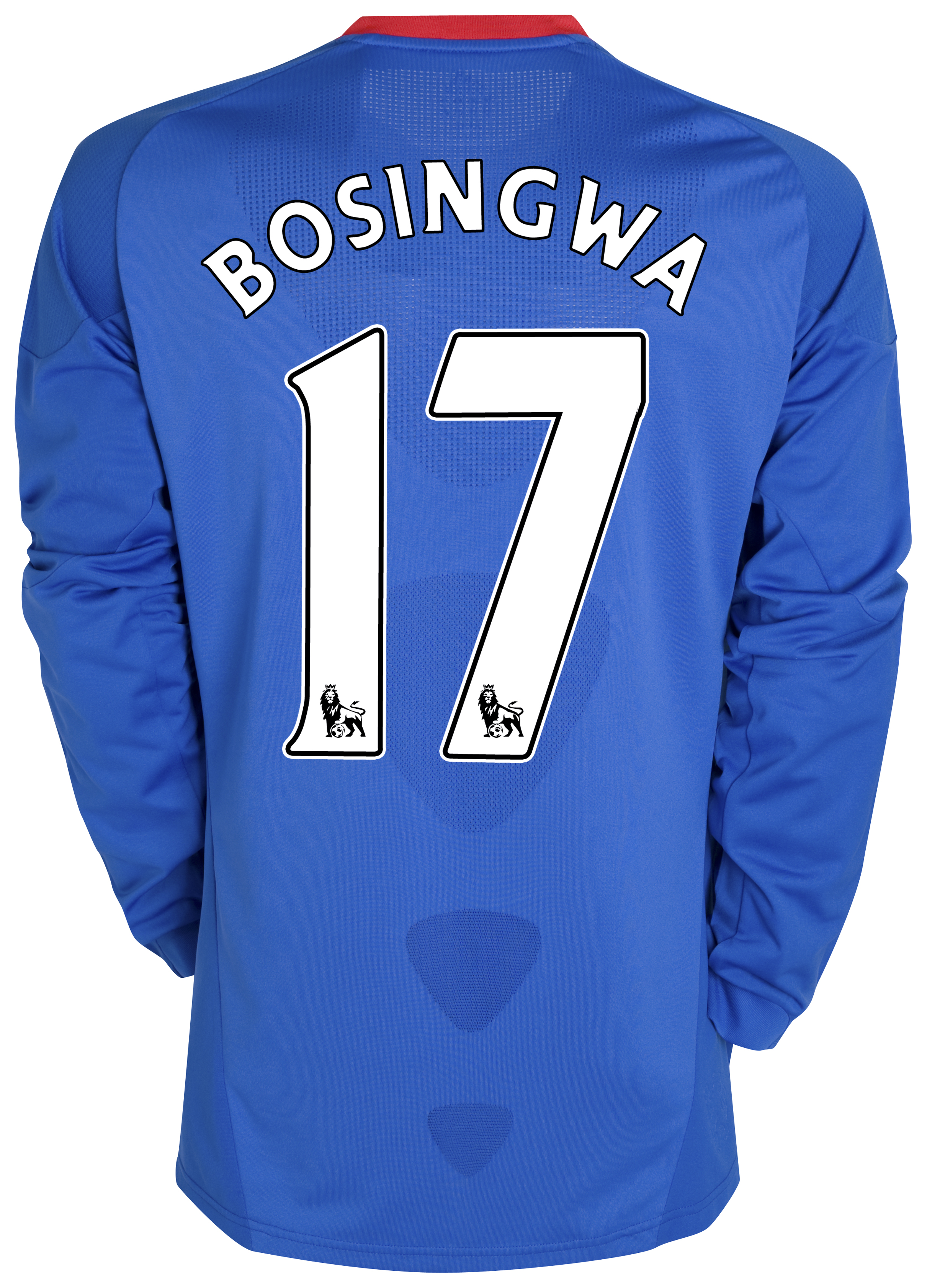 Chelsea Home Shirt 201011 with Bosingwa 17 printing Long Sleeve Kids
