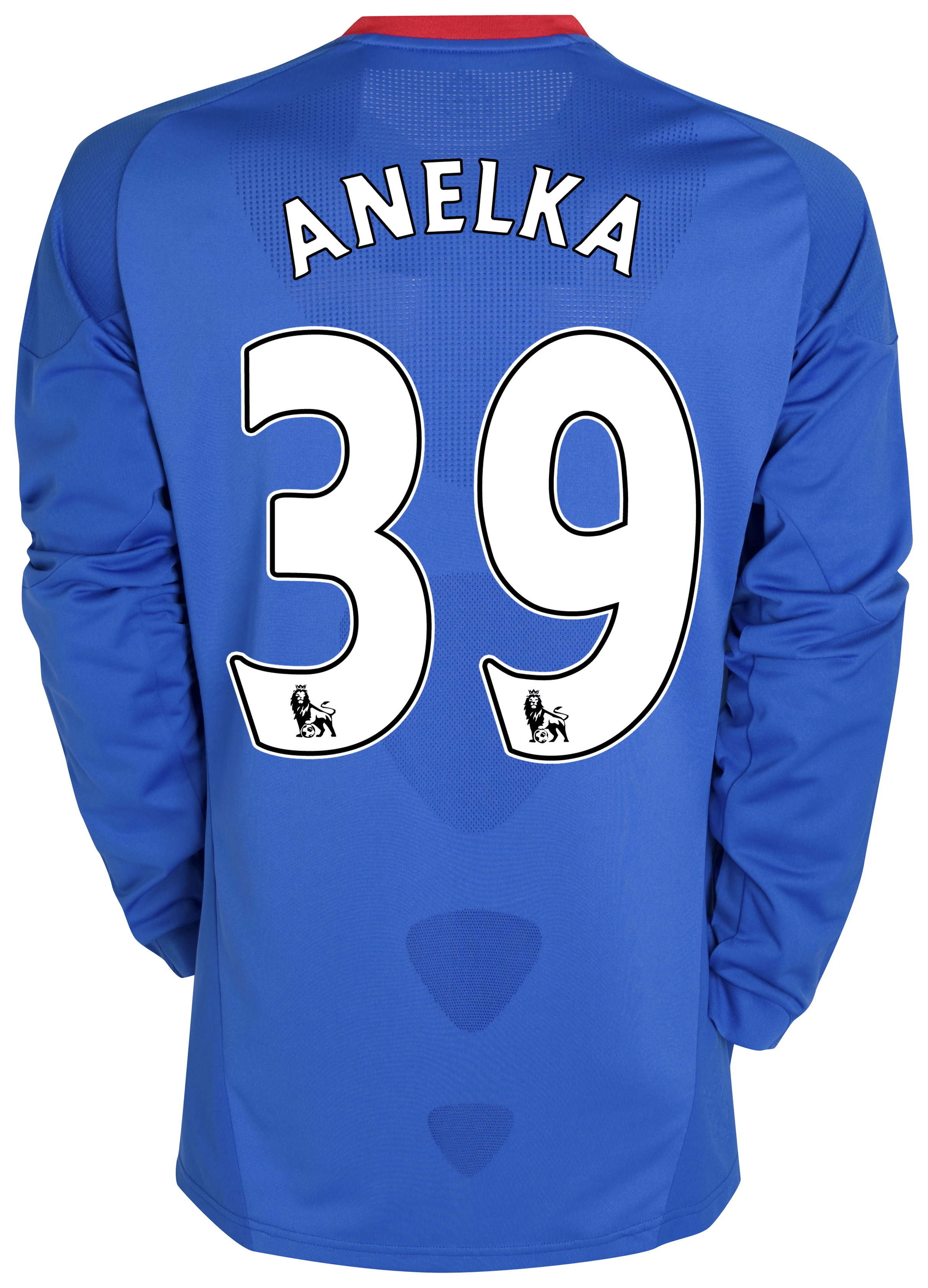 Chelsea Home Shirt 201011 with Anelka 39 printing Long Sleeve Kids