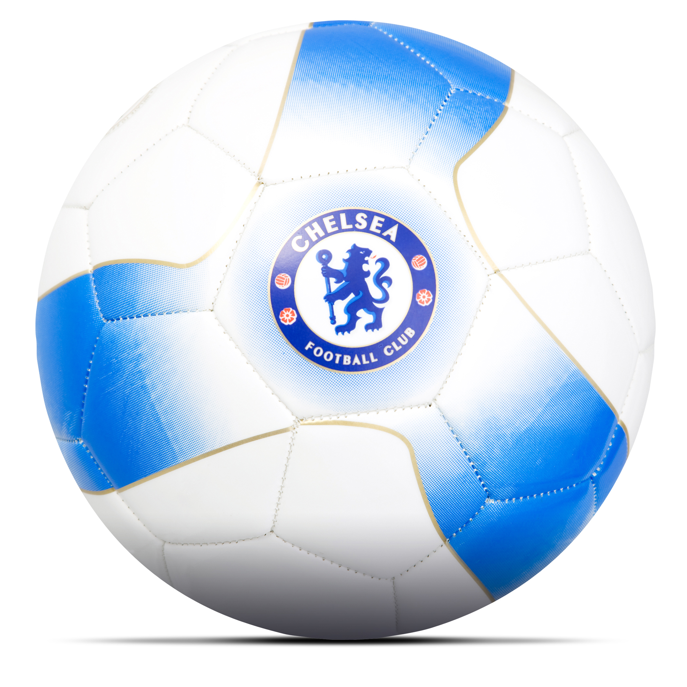 Chelsea Fireball Football WhiteBlue Size 5