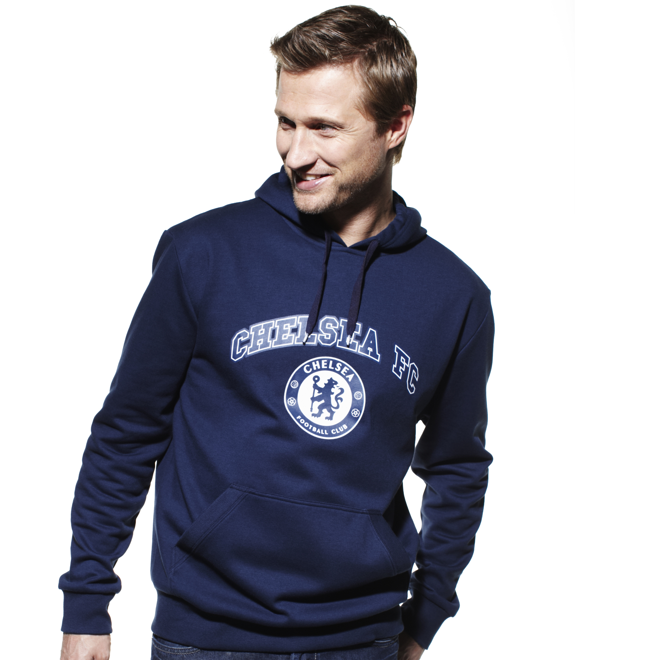 Chelsea Graphic Hoodie Navy