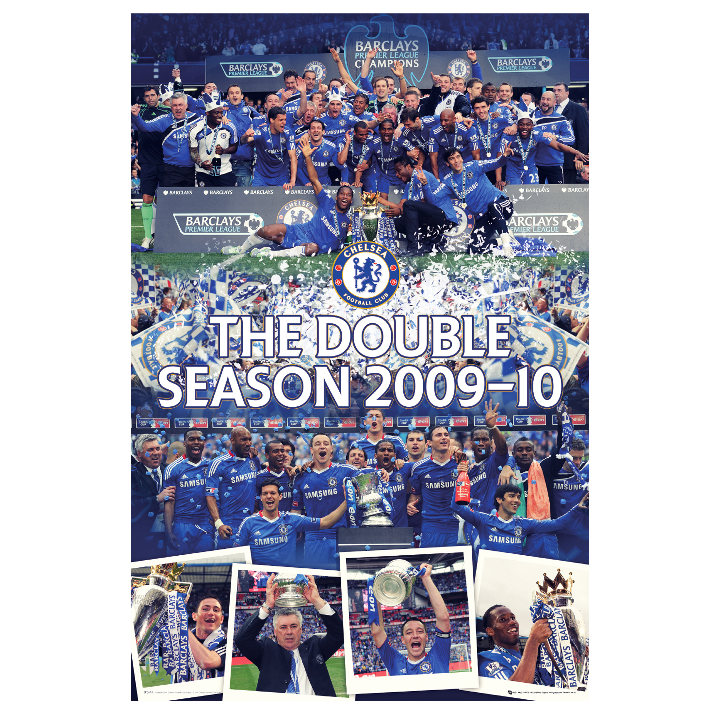 Chelsea Double Winners 200910 Poster