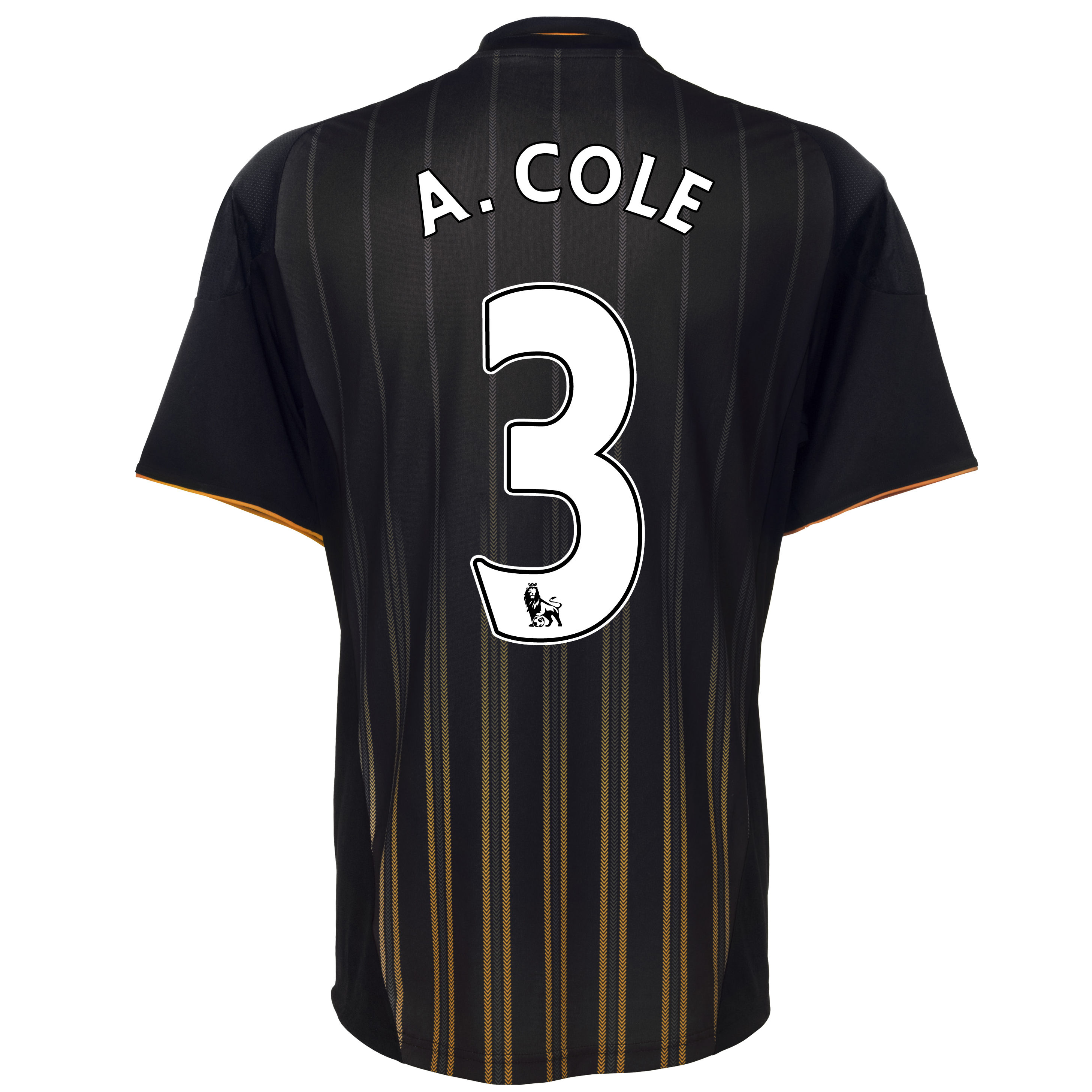 Chelsea Away Shirt 201011 with A Cole 3 printing
