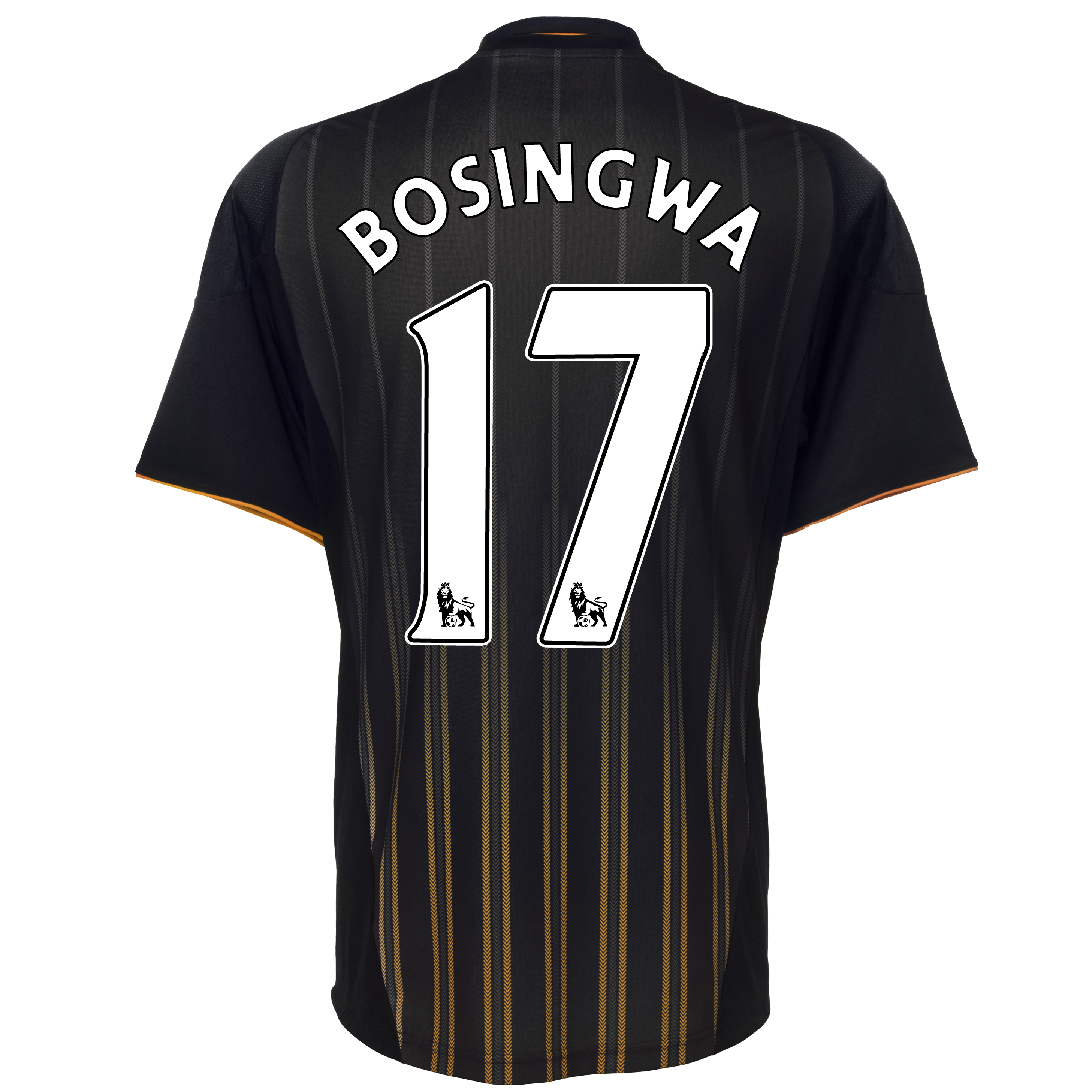 Chelsea Away Shirt 201011 with Bosingwa 17 printing Outsize