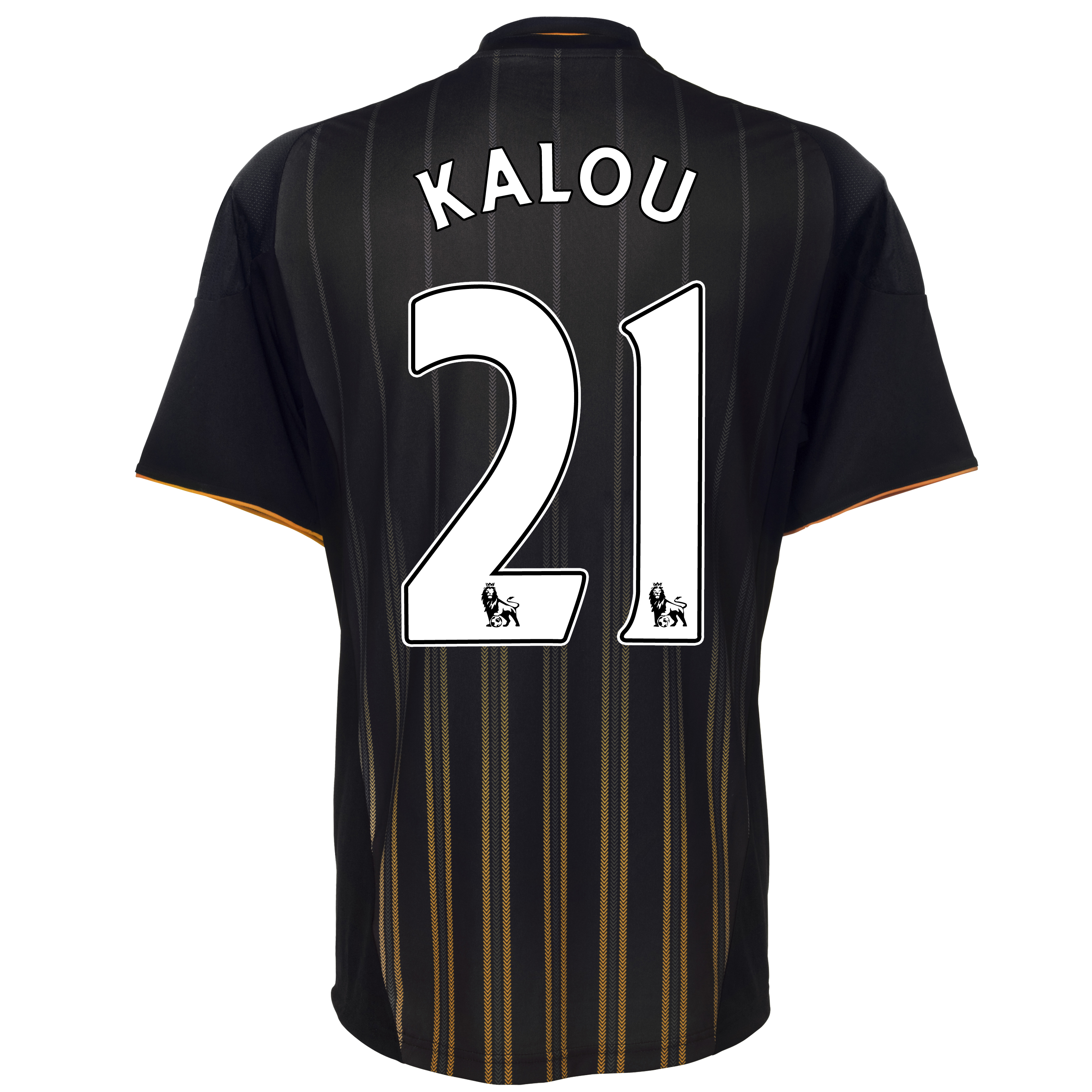 Chelsea Away Shirt 201011 with Kalou 21 printing Outsize