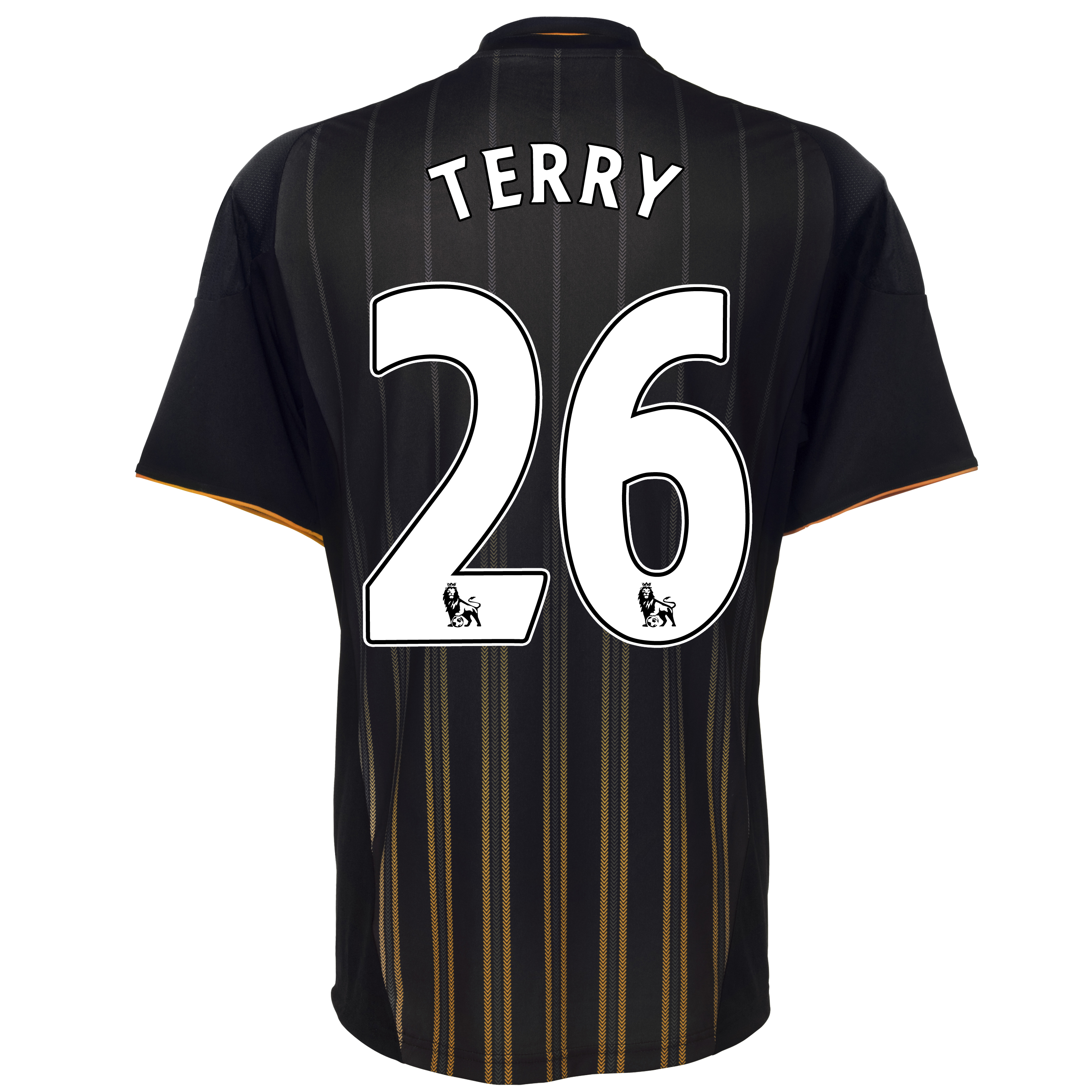 Chelsea Away Shirt 201011 with Terry 26 printing Outsize
