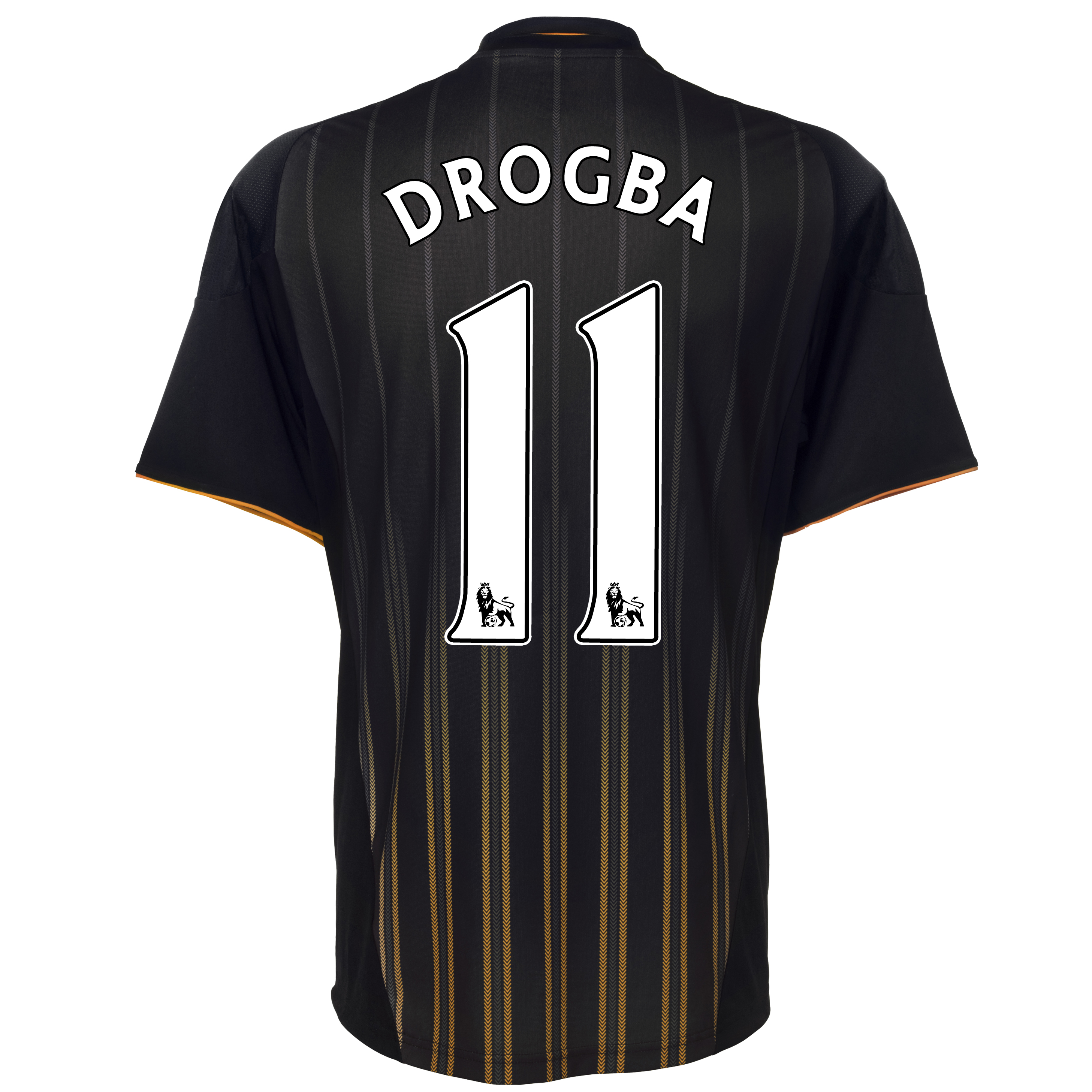 Chelsea Away Shirt 201011 with Drogba 11 printing Kids