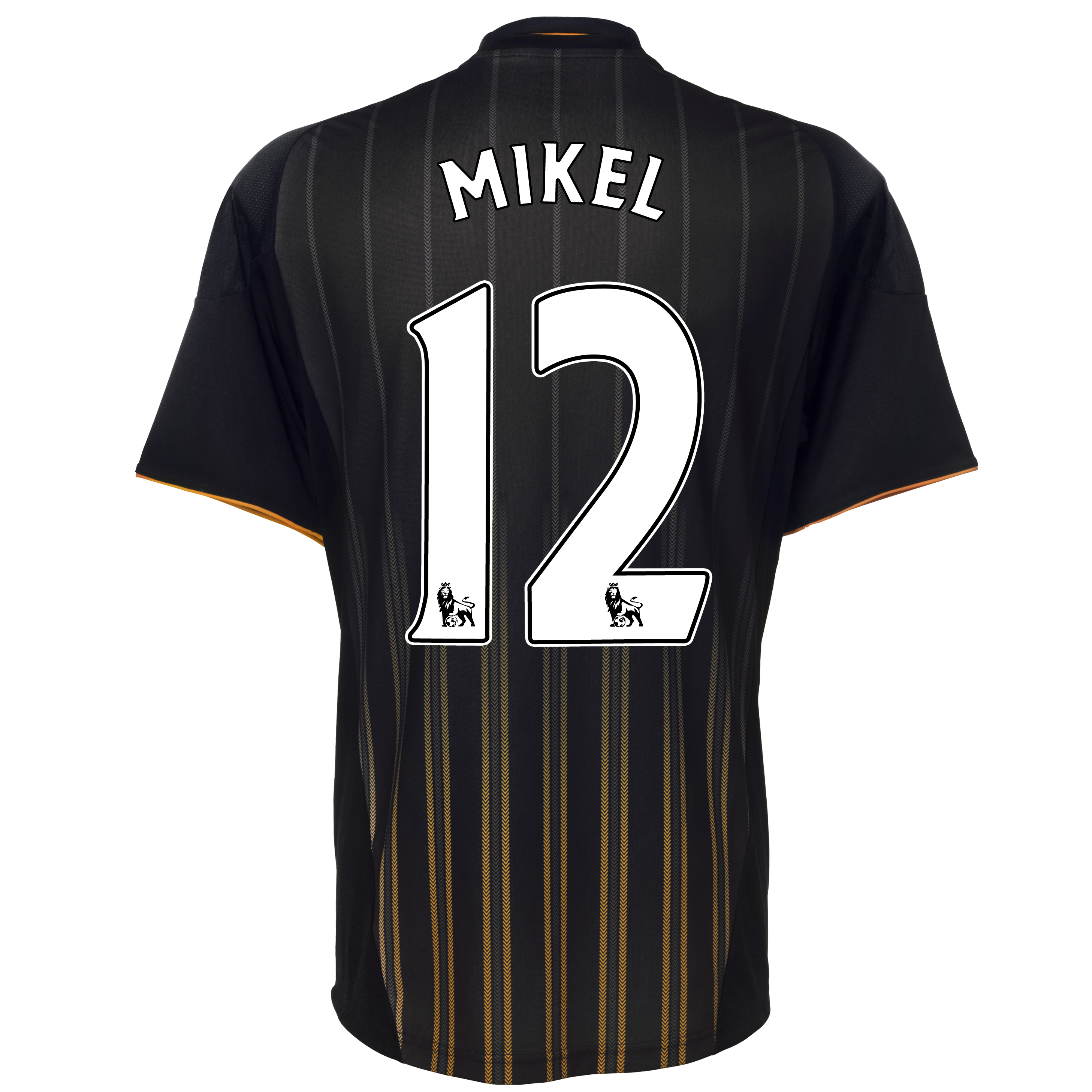 Chelsea Away Shirt 201011 with Mikel 12 printing Kids