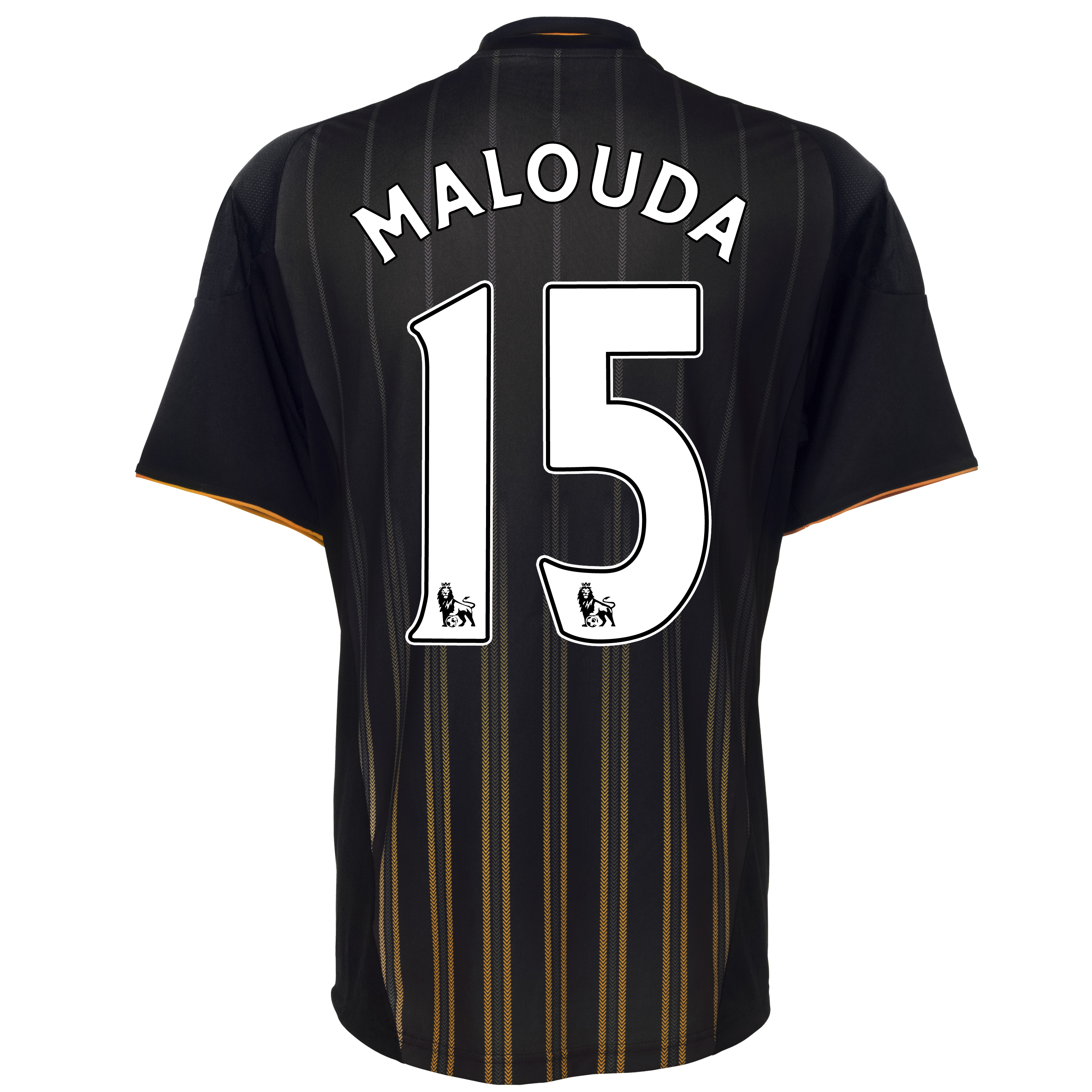 Chelsea Away Shirt 201011 with Malouda 15 printing Kids