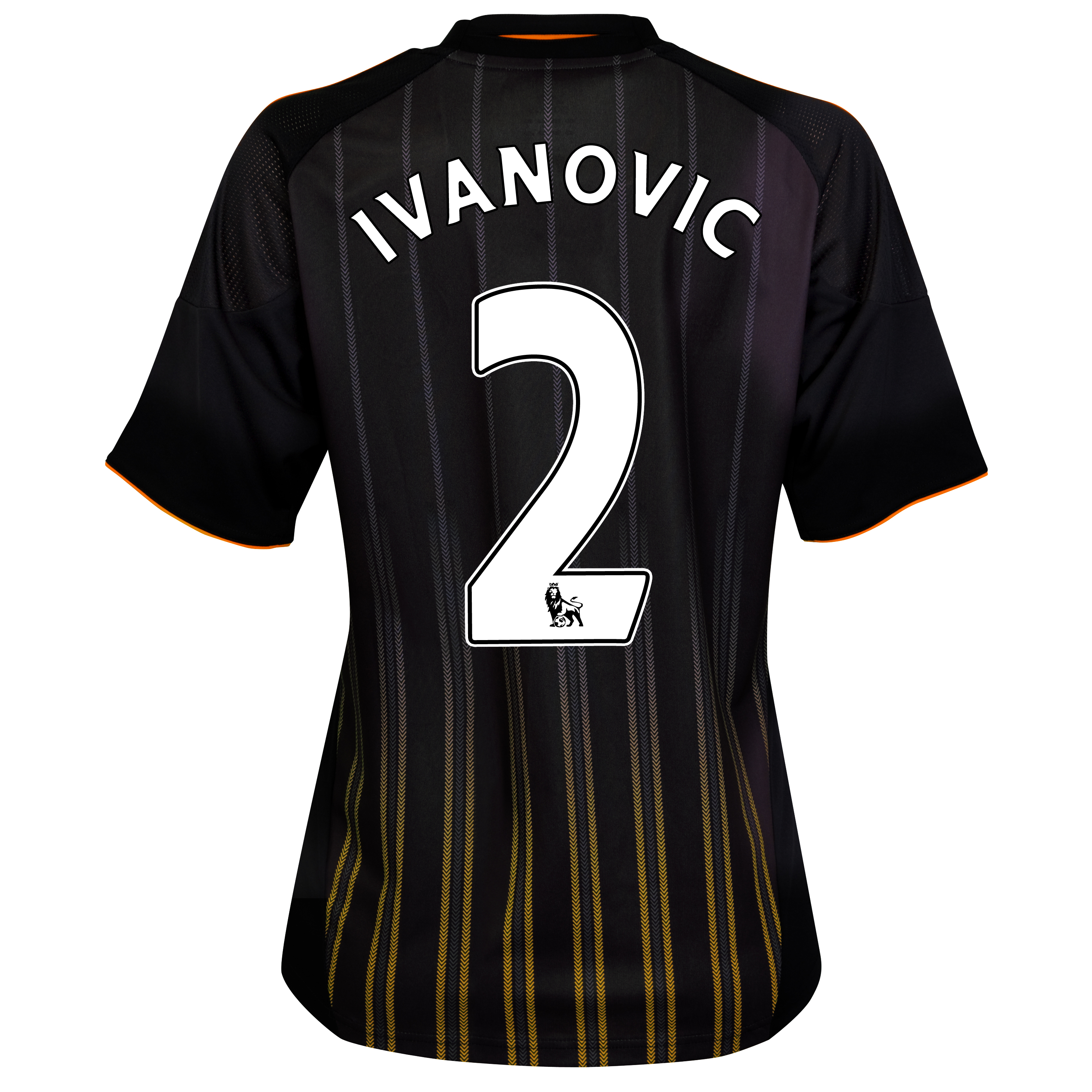 Chelsea Away Shirt 2010/11 with Ivanovic 2 printing - Womens.
