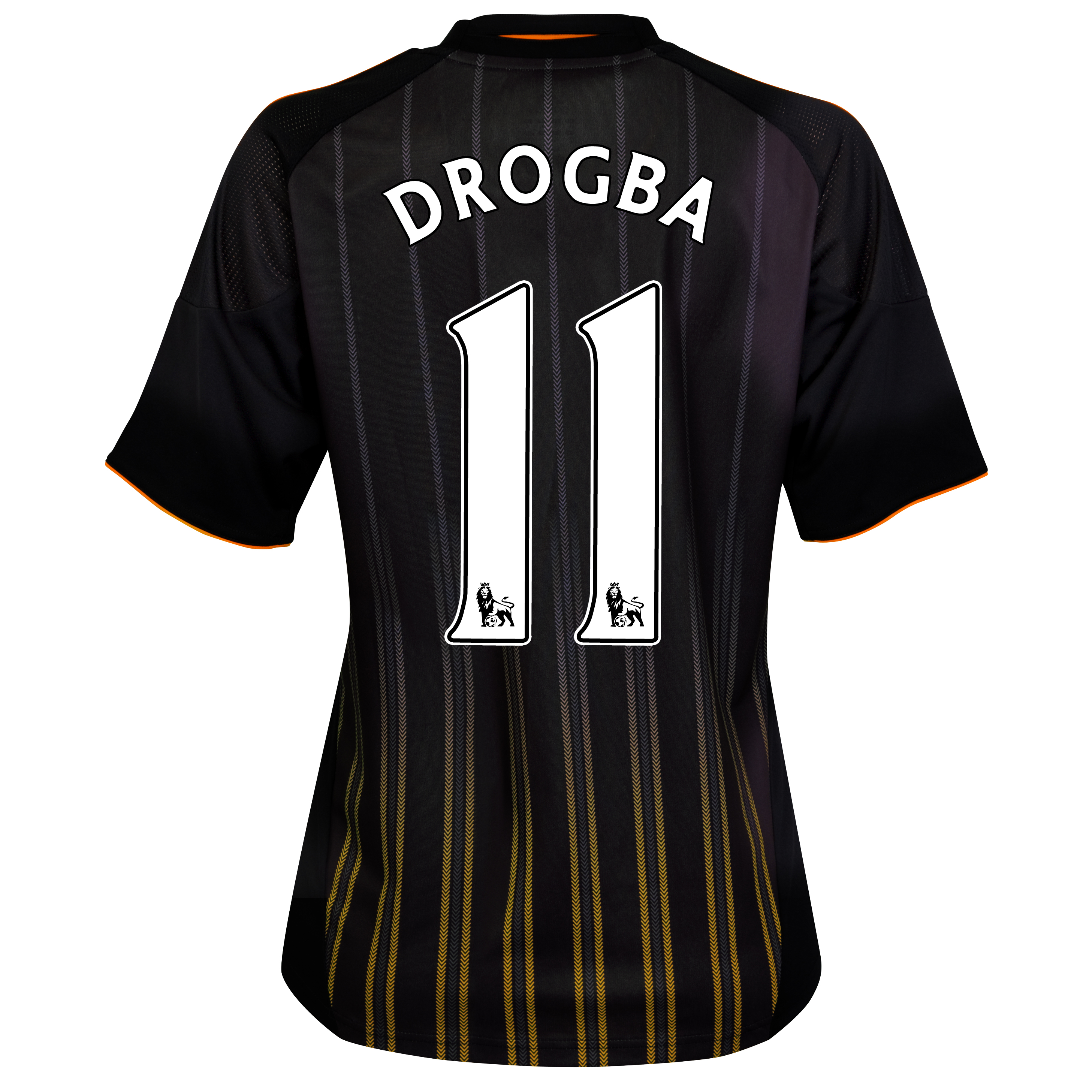 Chelsea Away Shirt 201011 with Drogba 11 printing Womens