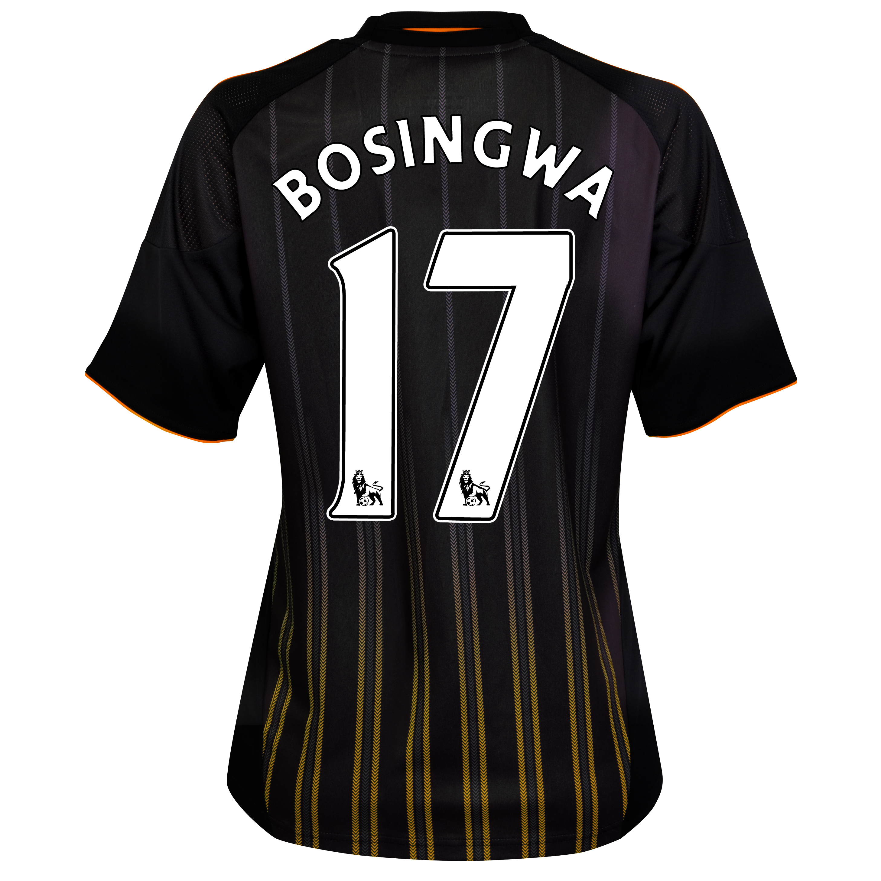 Chelsea Away Shirt 2010/11 with Bosingwa 17 printing - Womens.