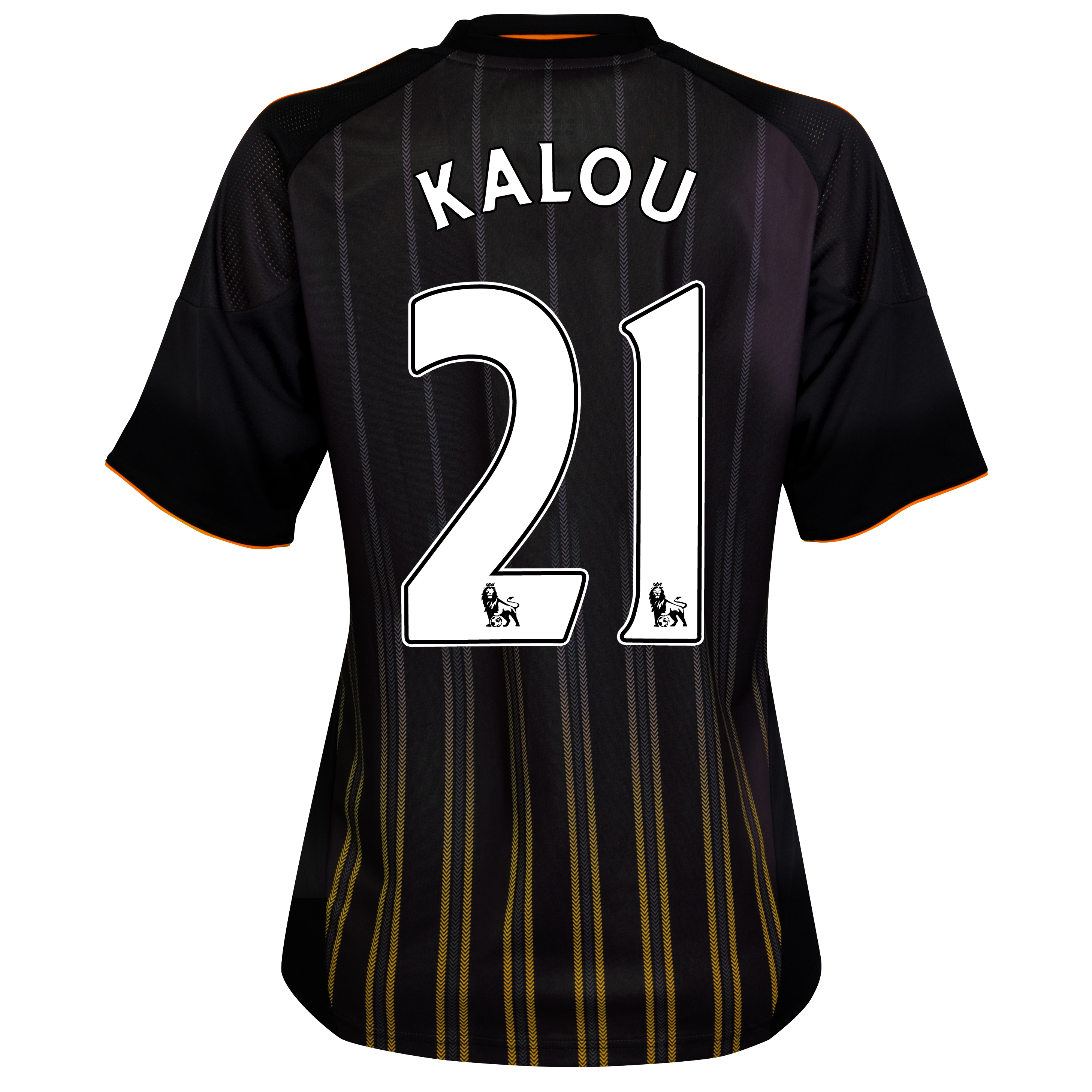 Chelsea Away Shirt 2010/11 with Kalou 21 printing - Womens.