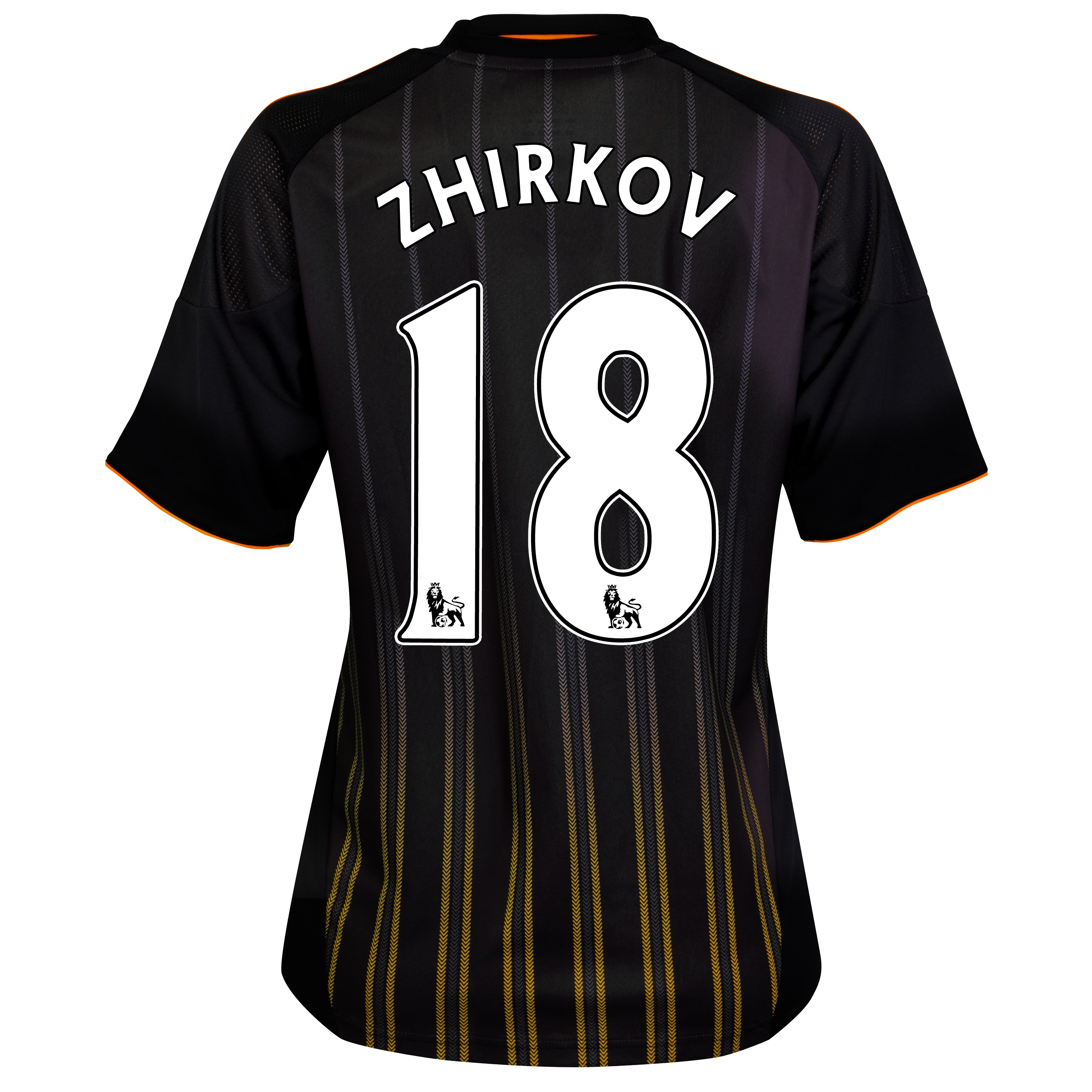 Chelsea Away Shirt 201011 with Zhirkov 18 printing Womens