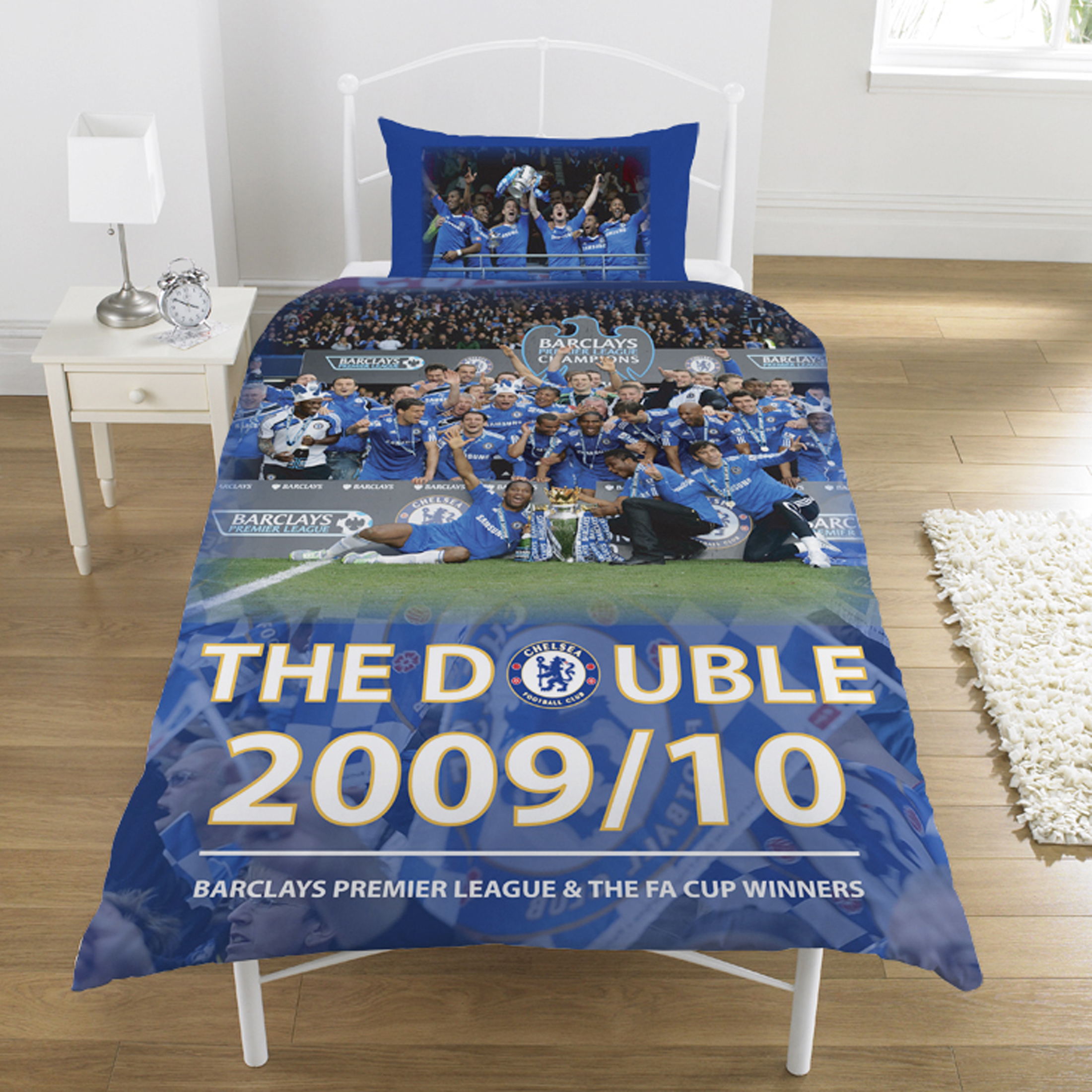 Chelsea Double Winners 200910 Duvet Single