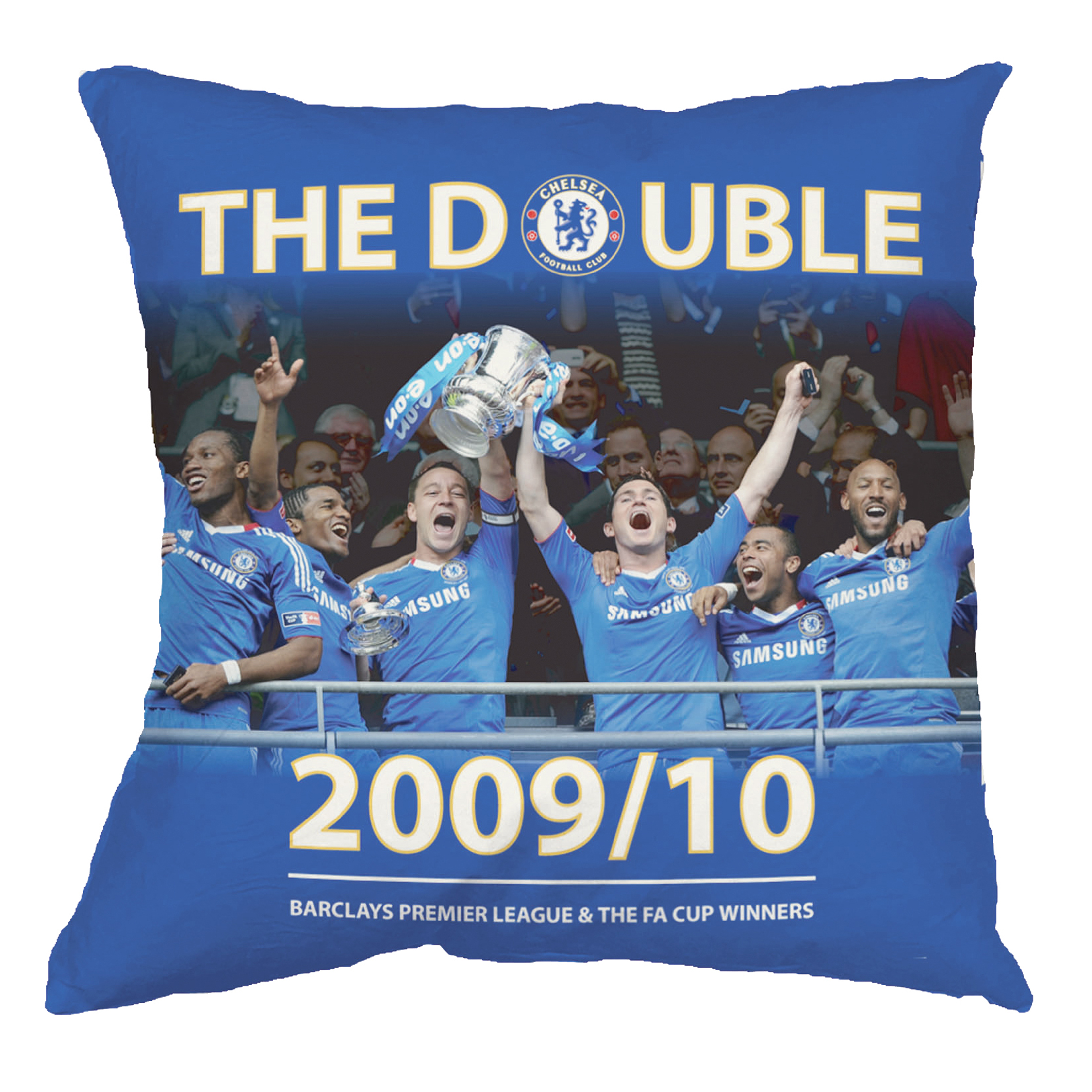 Chelsea Double Winners 200910 Cushion
