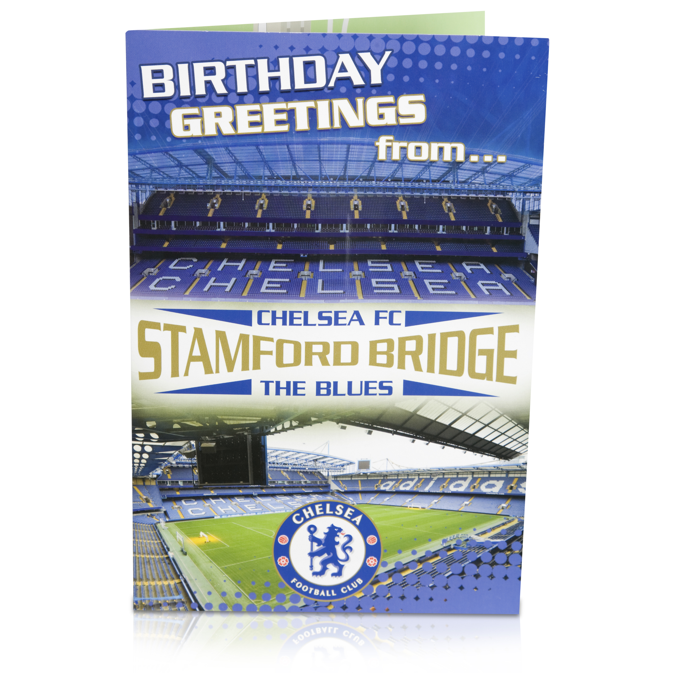 Chelsea Happy Birthday Stadium Pop Up Card