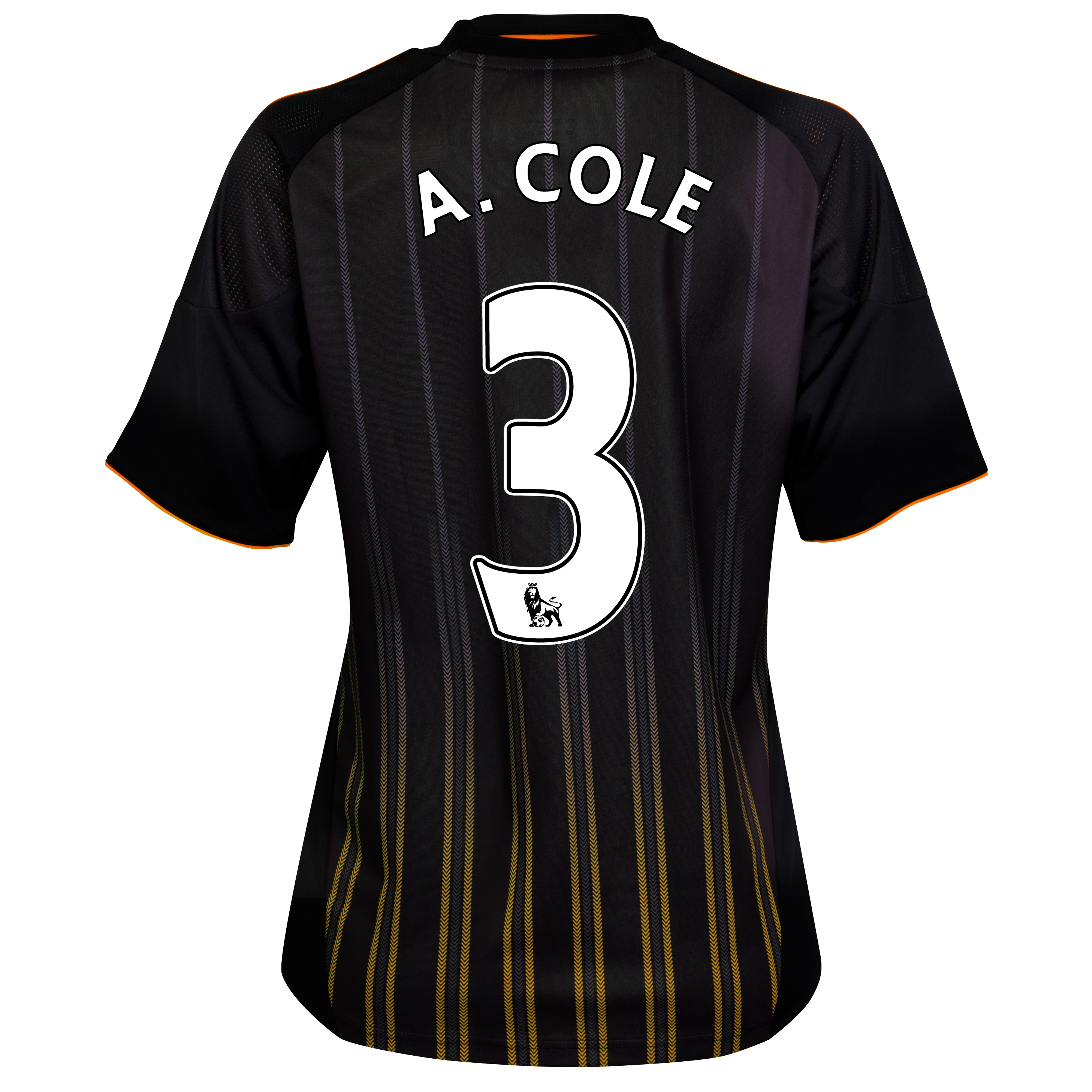 Chelsea Away Shirt 201011 with A Cole 3 printing Womens