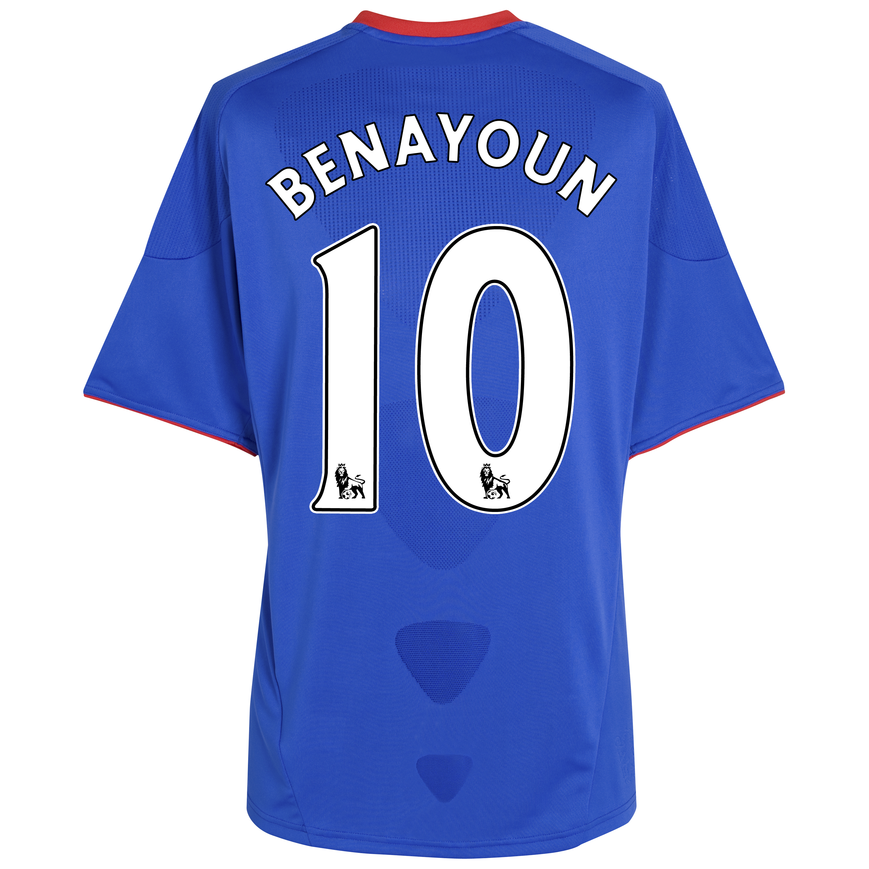 Chelsea Home Shirt 201011 with Benayoun 10 printing