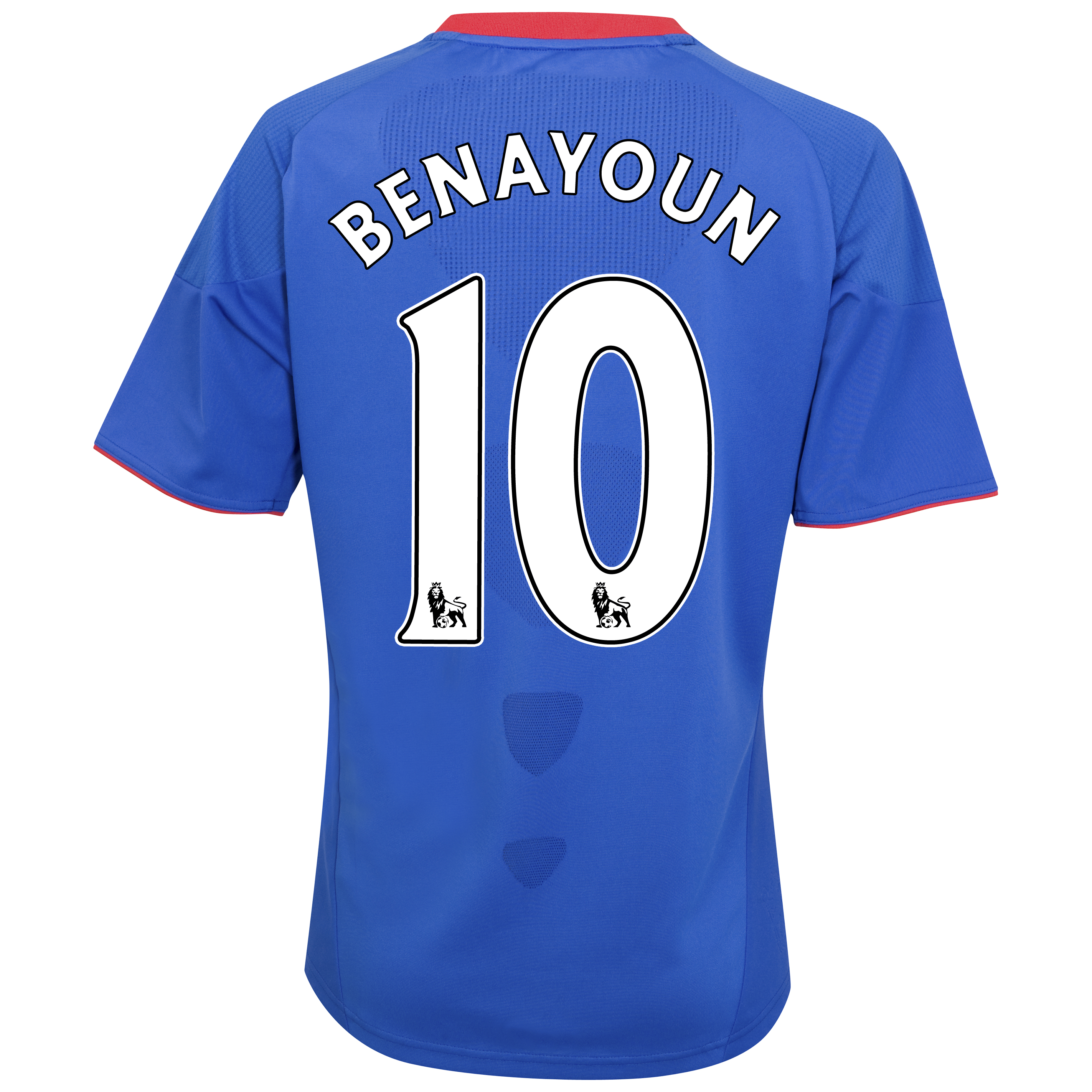 Chelsea Home Shirt 201011 with Benayoun 10 printing Womens